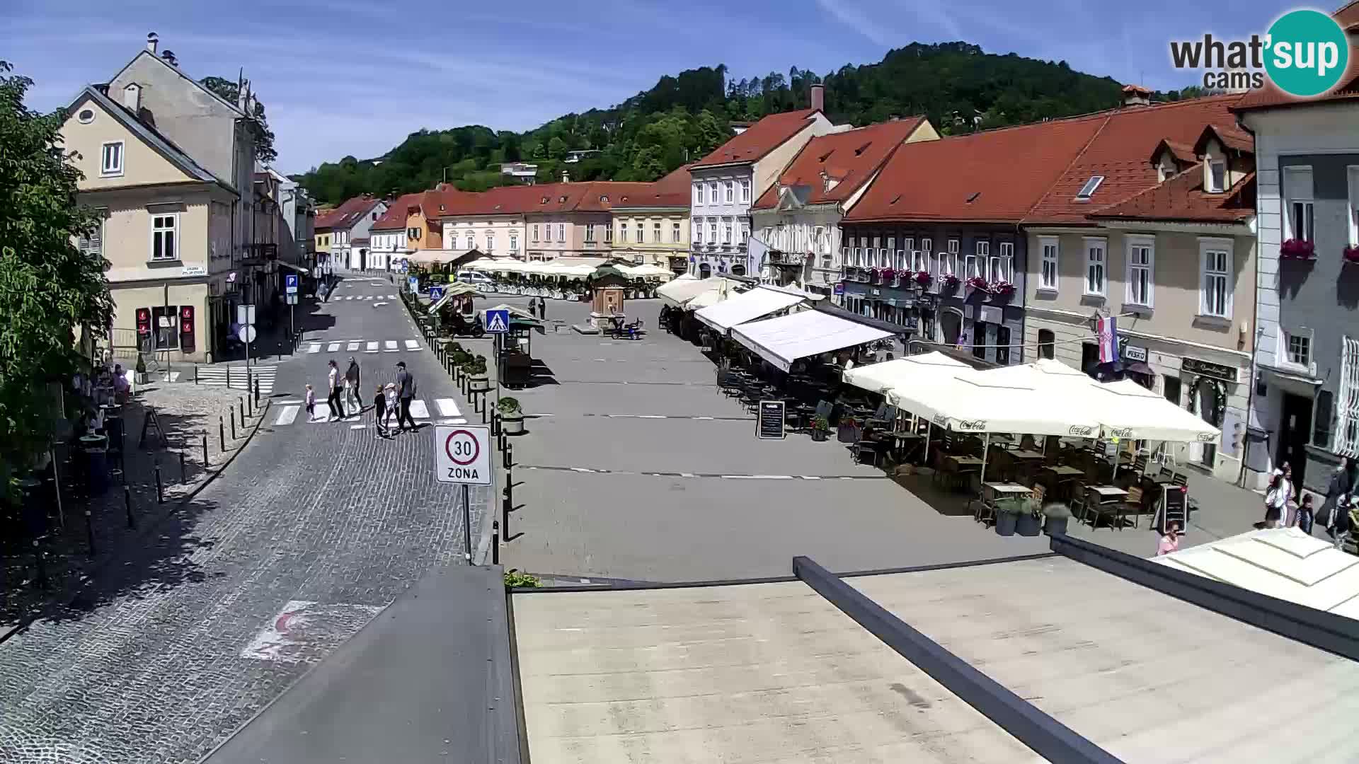 Samobor – Plaza central dedicado al rey Tomislav