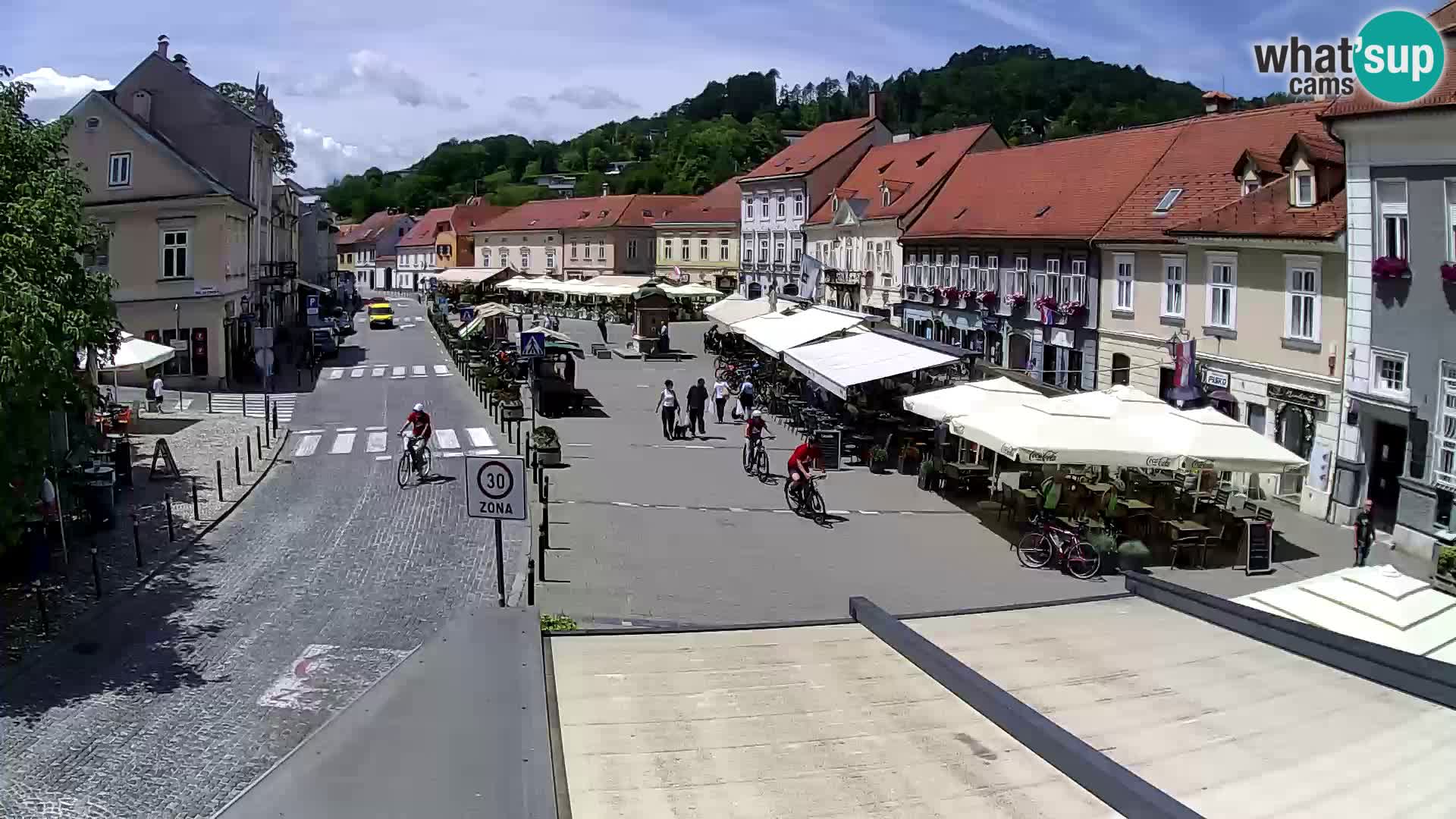 Samobor – Plaza central dedicado al rey Tomislav