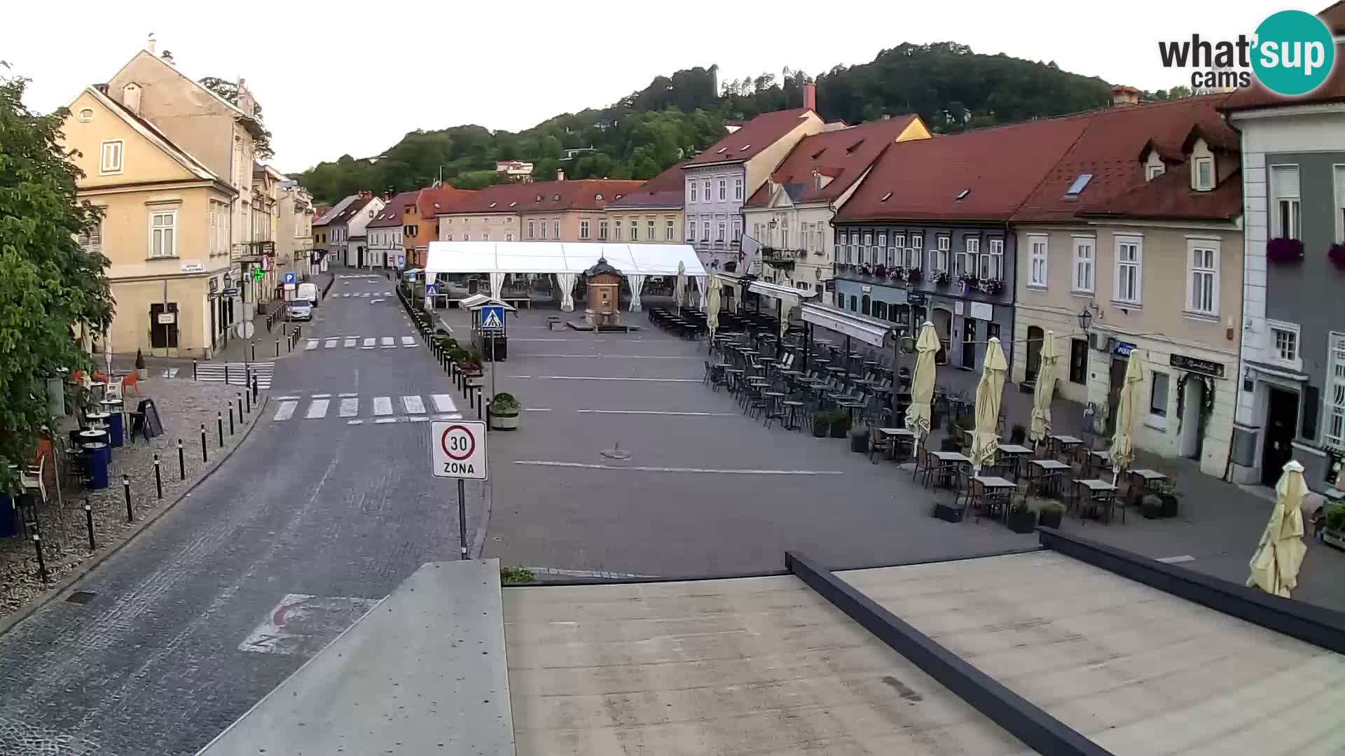 Samobor – Zentralen Platz von König Tomislav gewidmet