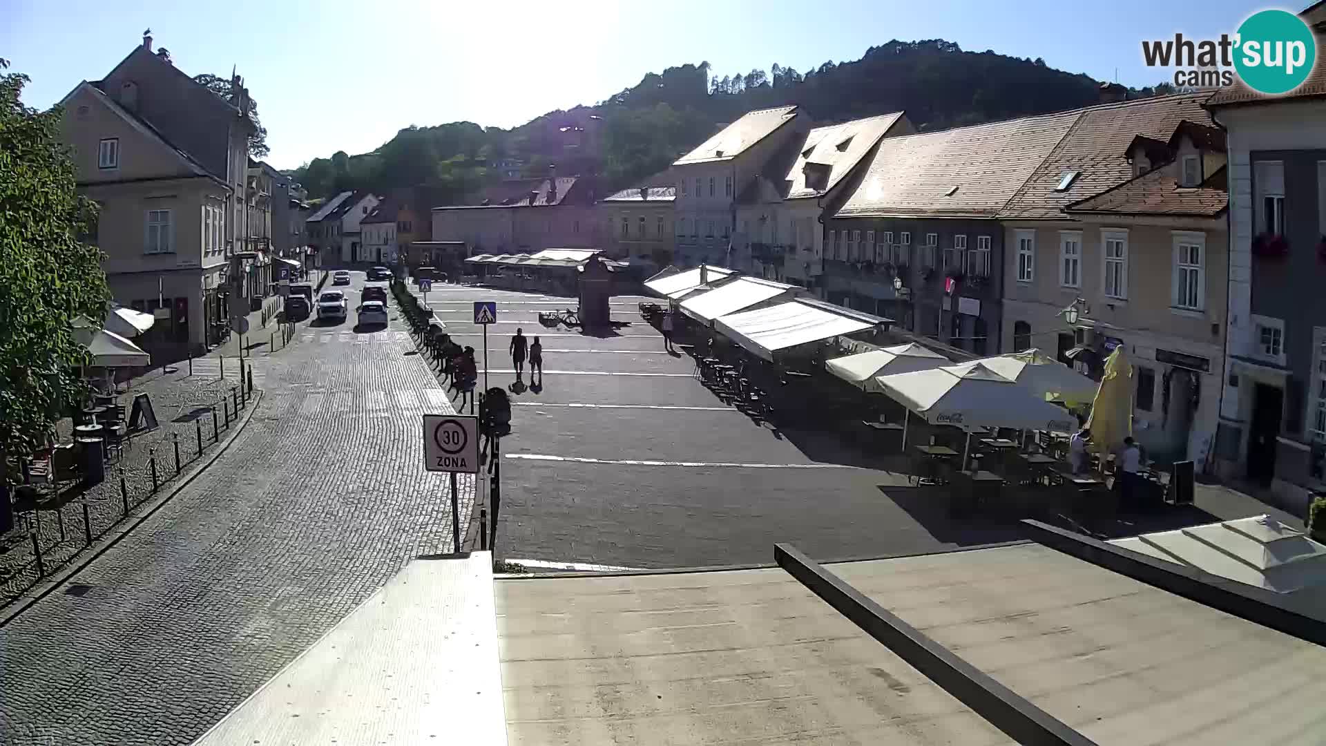 Samobor – Plaza central dedicado al rey Tomislav
