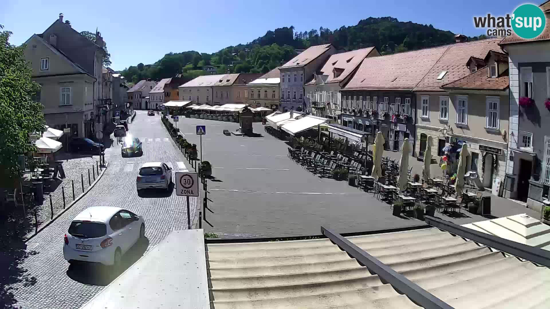Samobor – Piazza centrale dedicata a re Tomislav