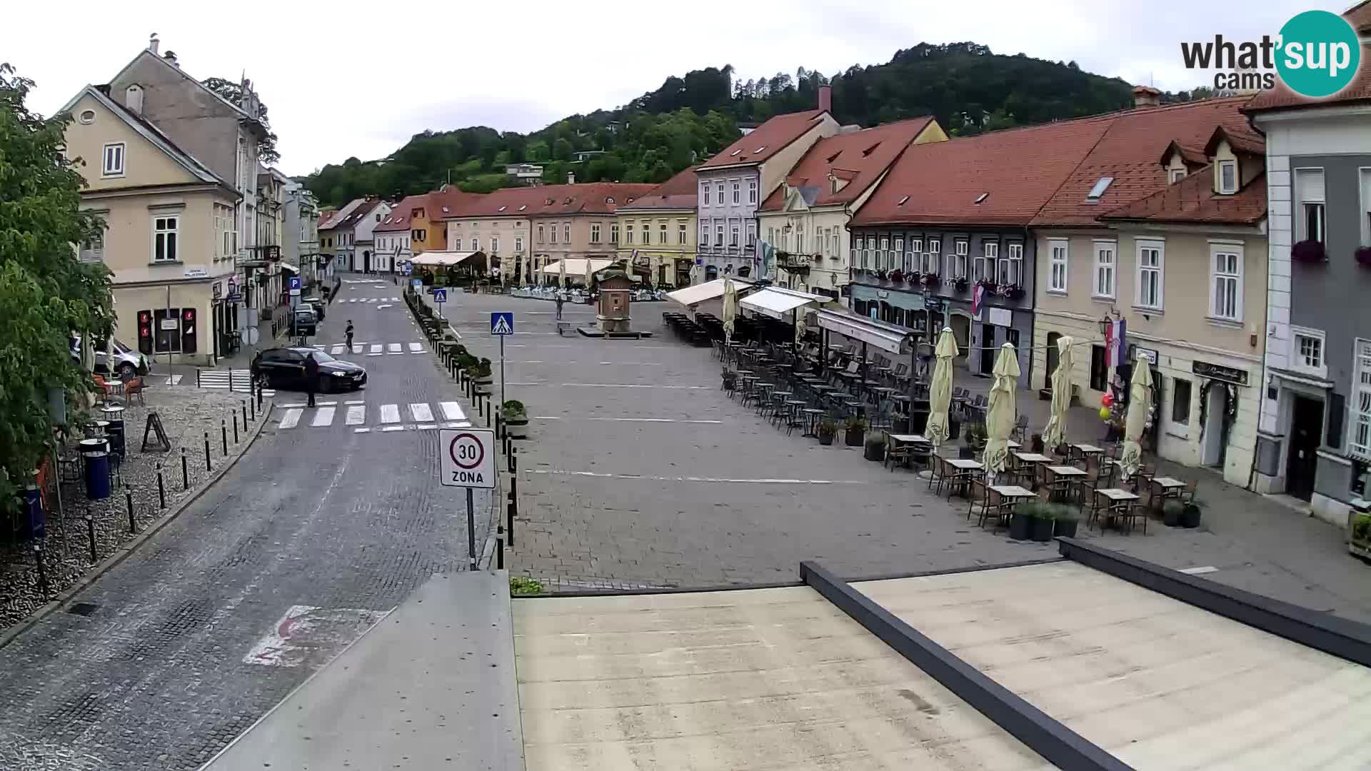 Samobor – Zentralen Platz von König Tomislav gewidmet