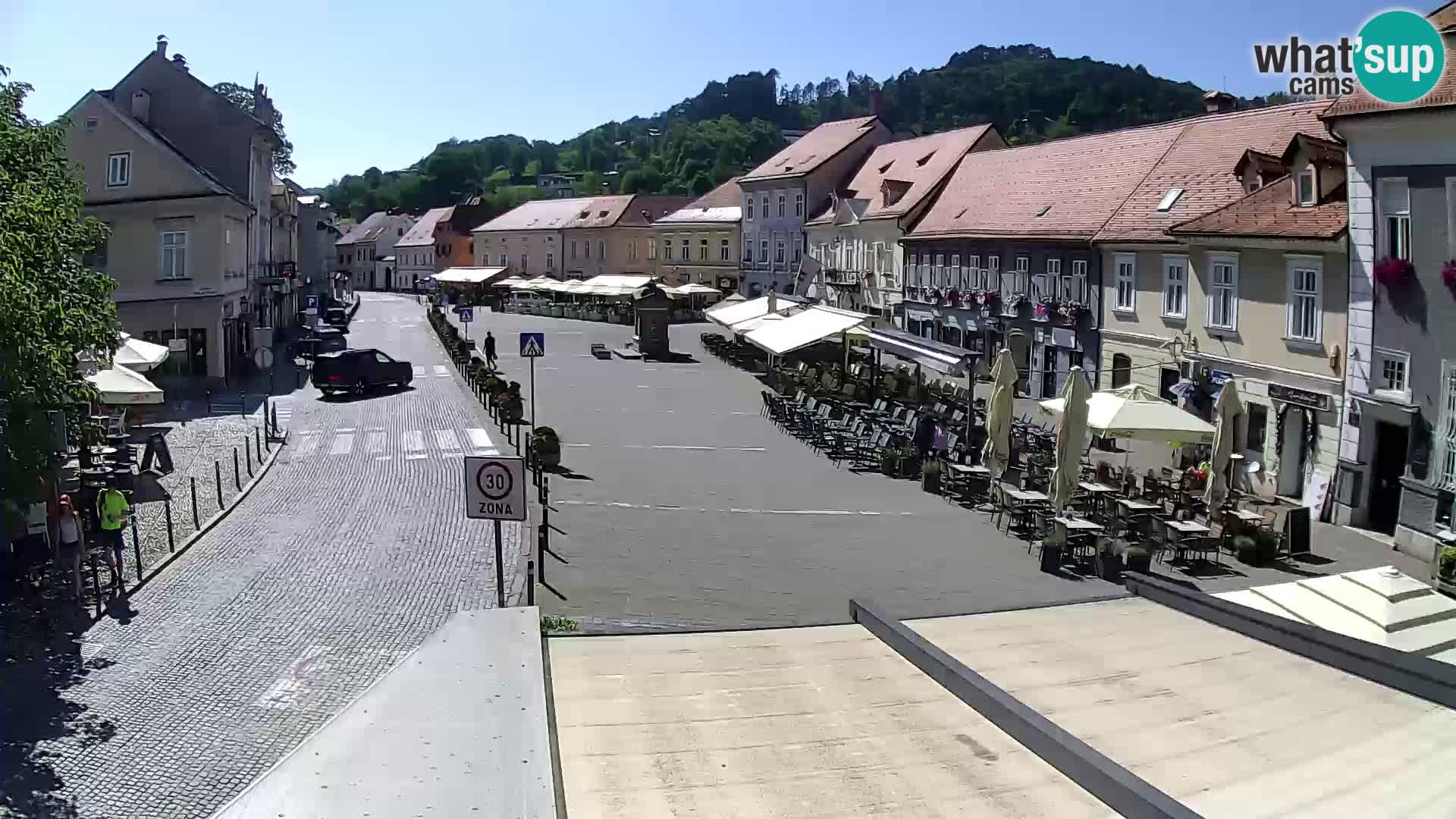 Samobor – Plaza central dedicado al rey Tomislav
