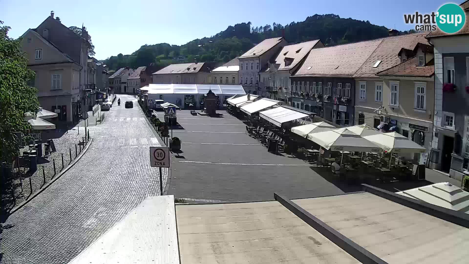Samobor – Main square dedicated to King Tomislav