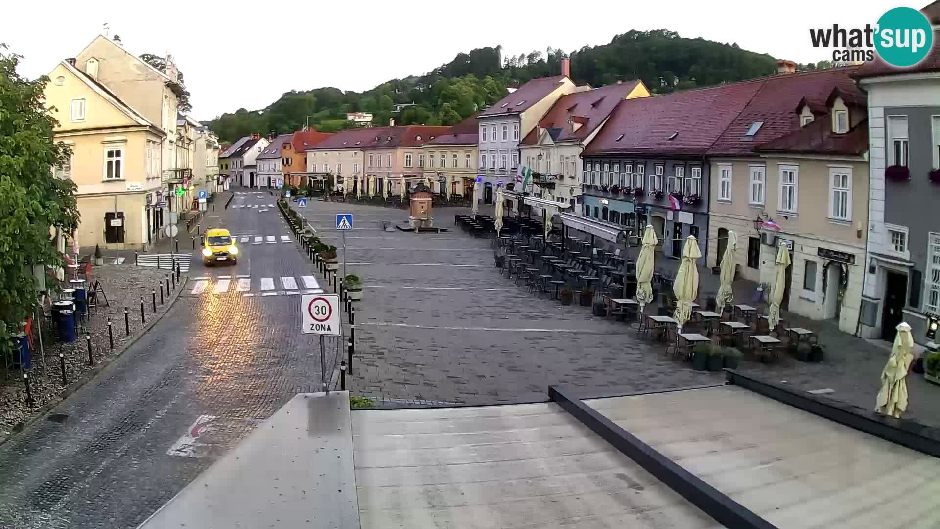 Samobor – Plaza central dedicado al rey Tomislav