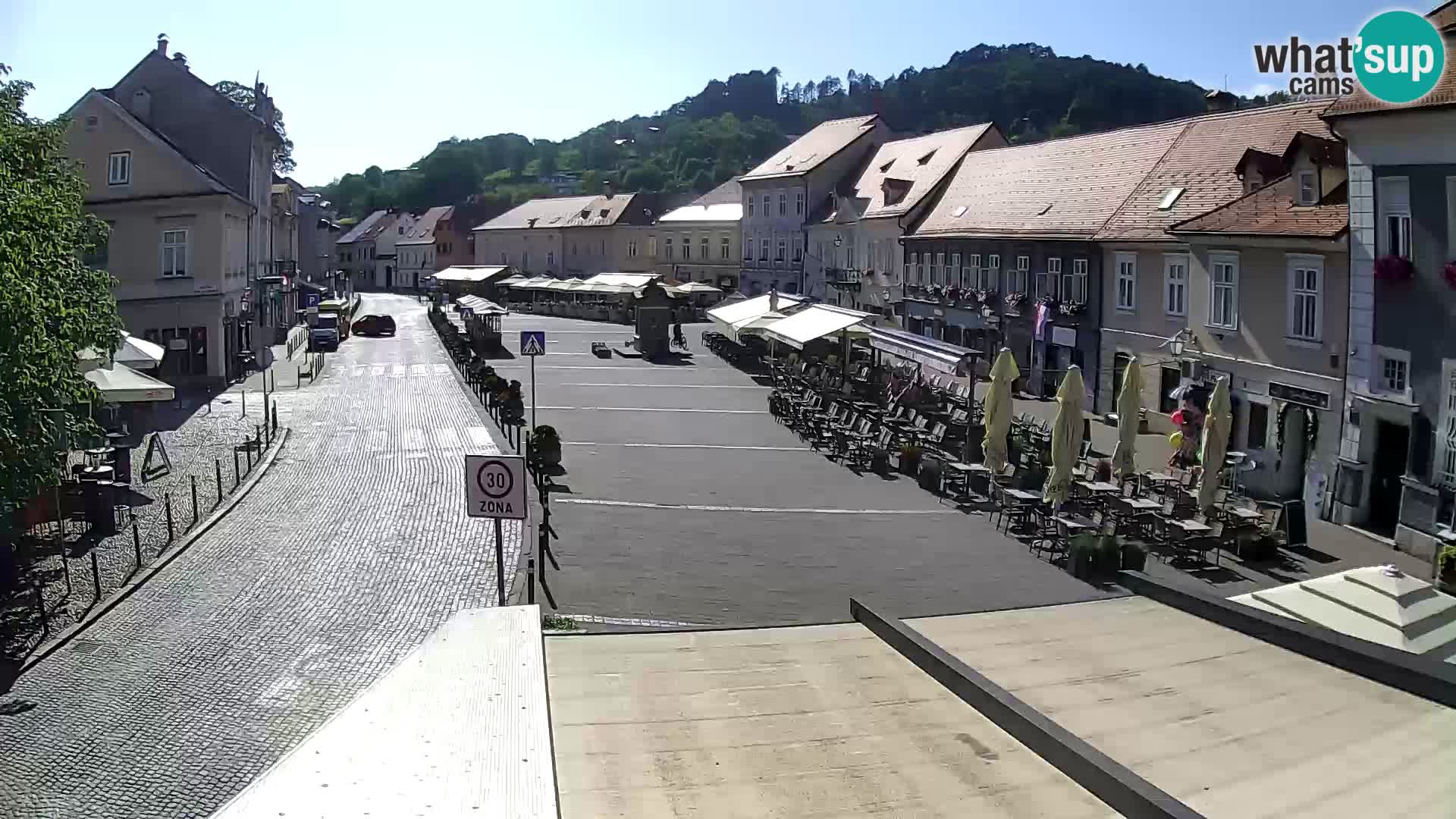 Samobor – Main square dedicated to King Tomislav