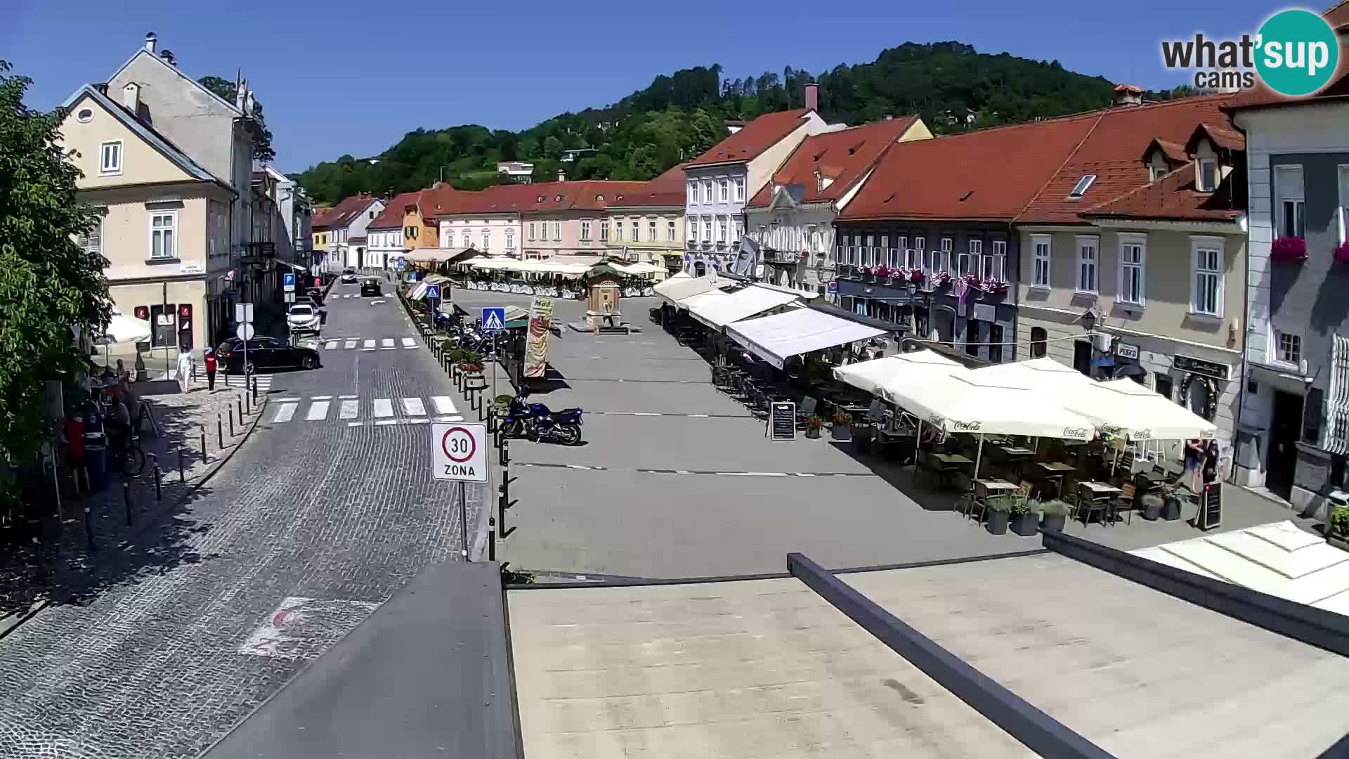 Samobor – Plaza central dedicado al rey Tomislav