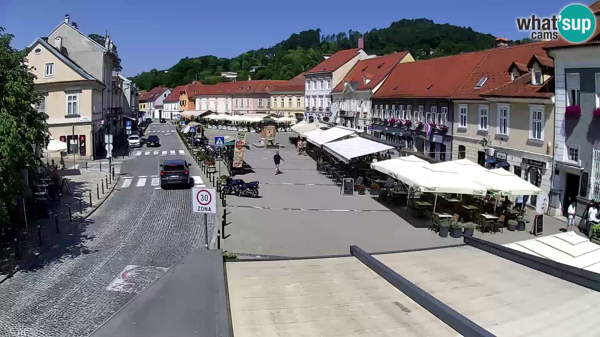 Samobor – Plaza central dedicado al rey Tomislav