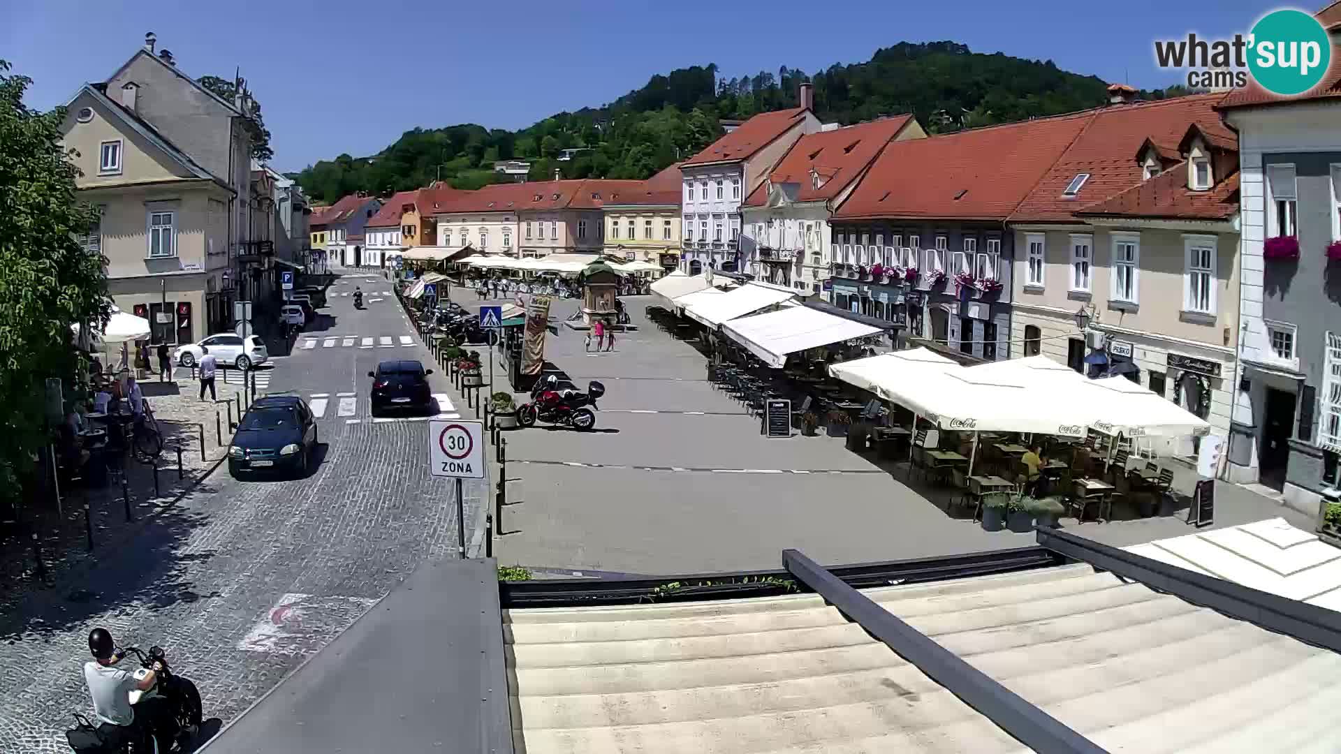 Samobor – Plaza central dedicado al rey Tomislav