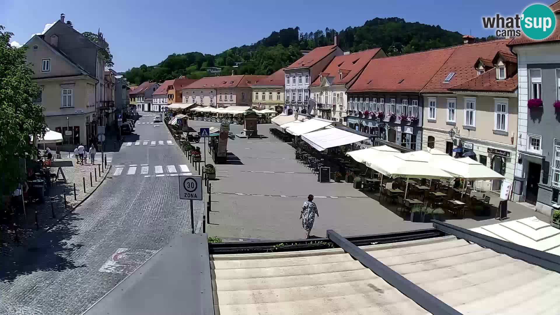 Samobor – Plaza central dedicado al rey Tomislav