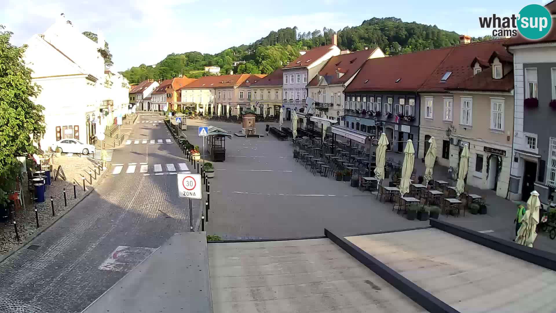 Samobor – Plaza central dedicado al rey Tomislav