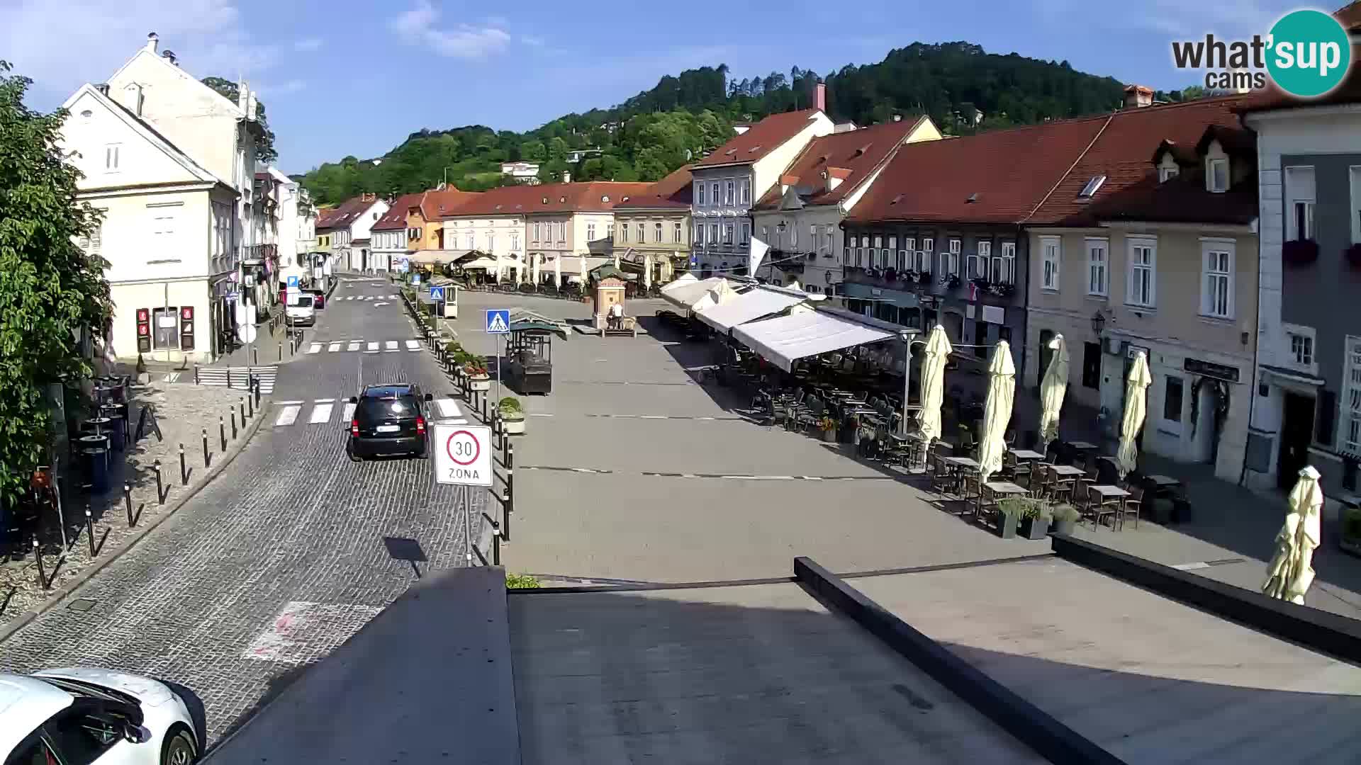 Samobor – Plaza central dedicado al rey Tomislav