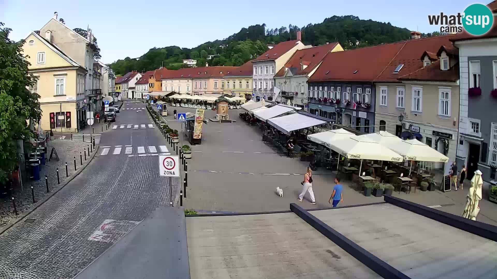 Samobor – Main square dedicated to King Tomislav