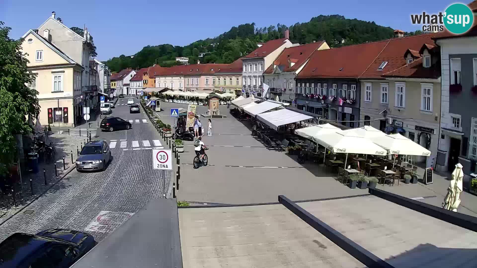 Samobor – Plaza central dedicado al rey Tomislav
