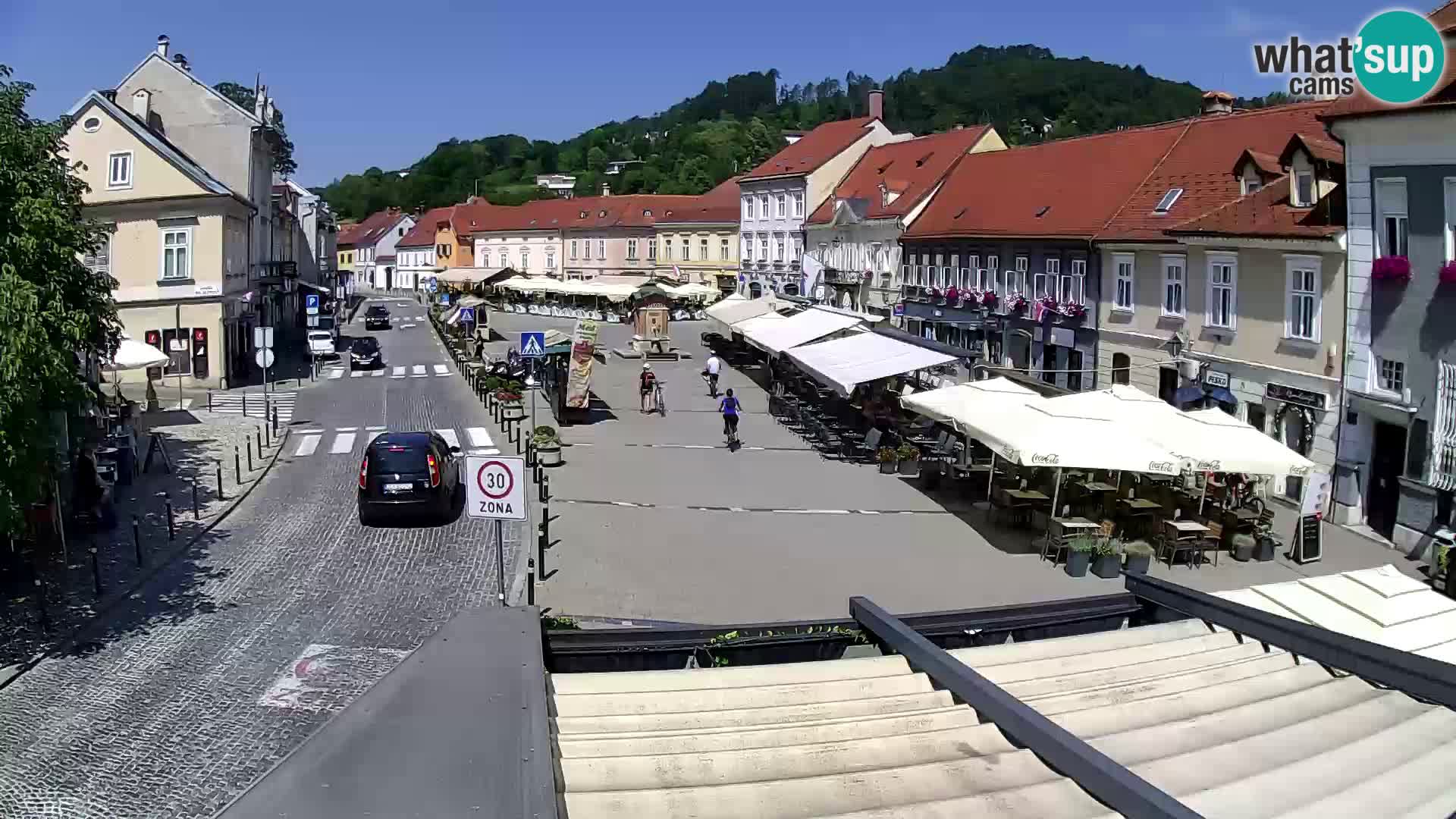Samobor – Plaza central dedicado al rey Tomislav