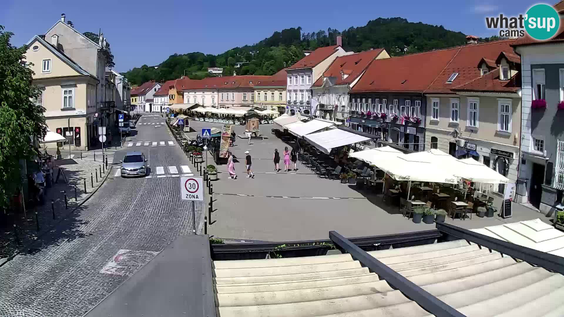 Samobor – Piazza centrale dedicata a re Tomislav