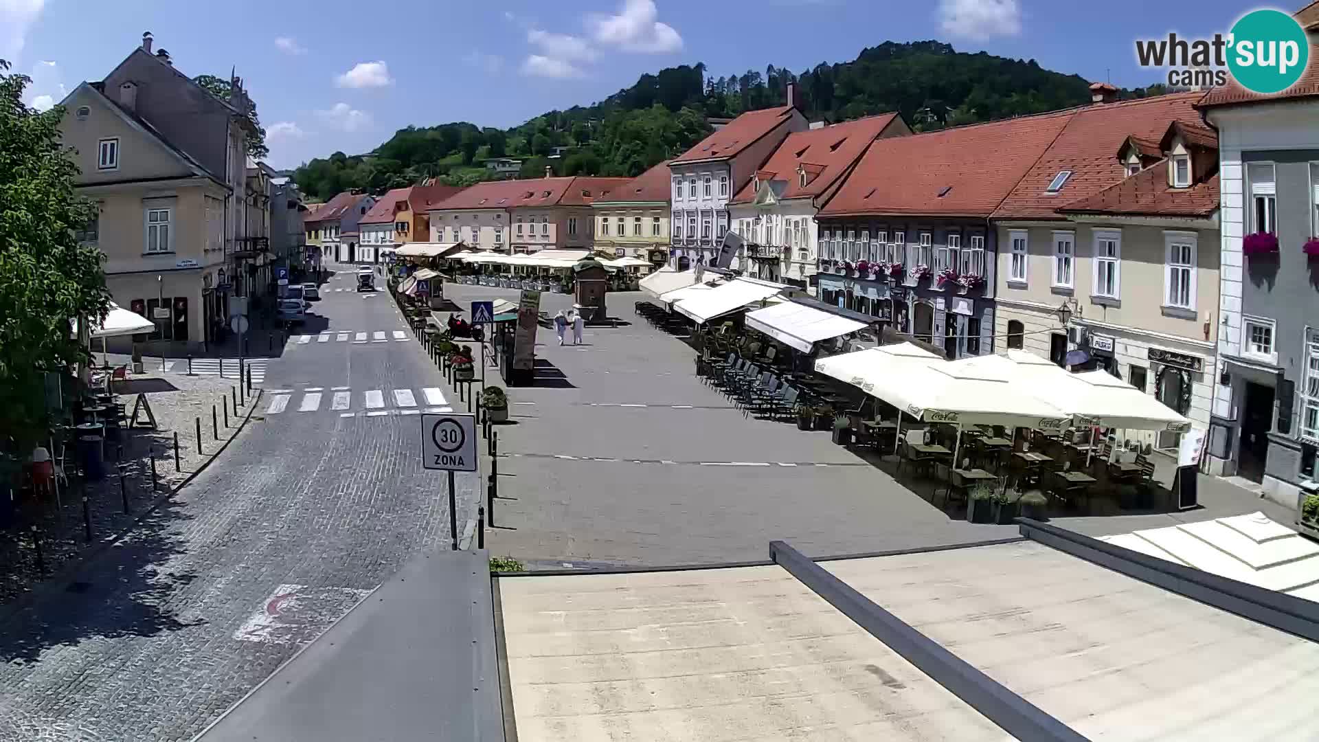 Samobor – Piazza centrale dedicata a re Tomislav
