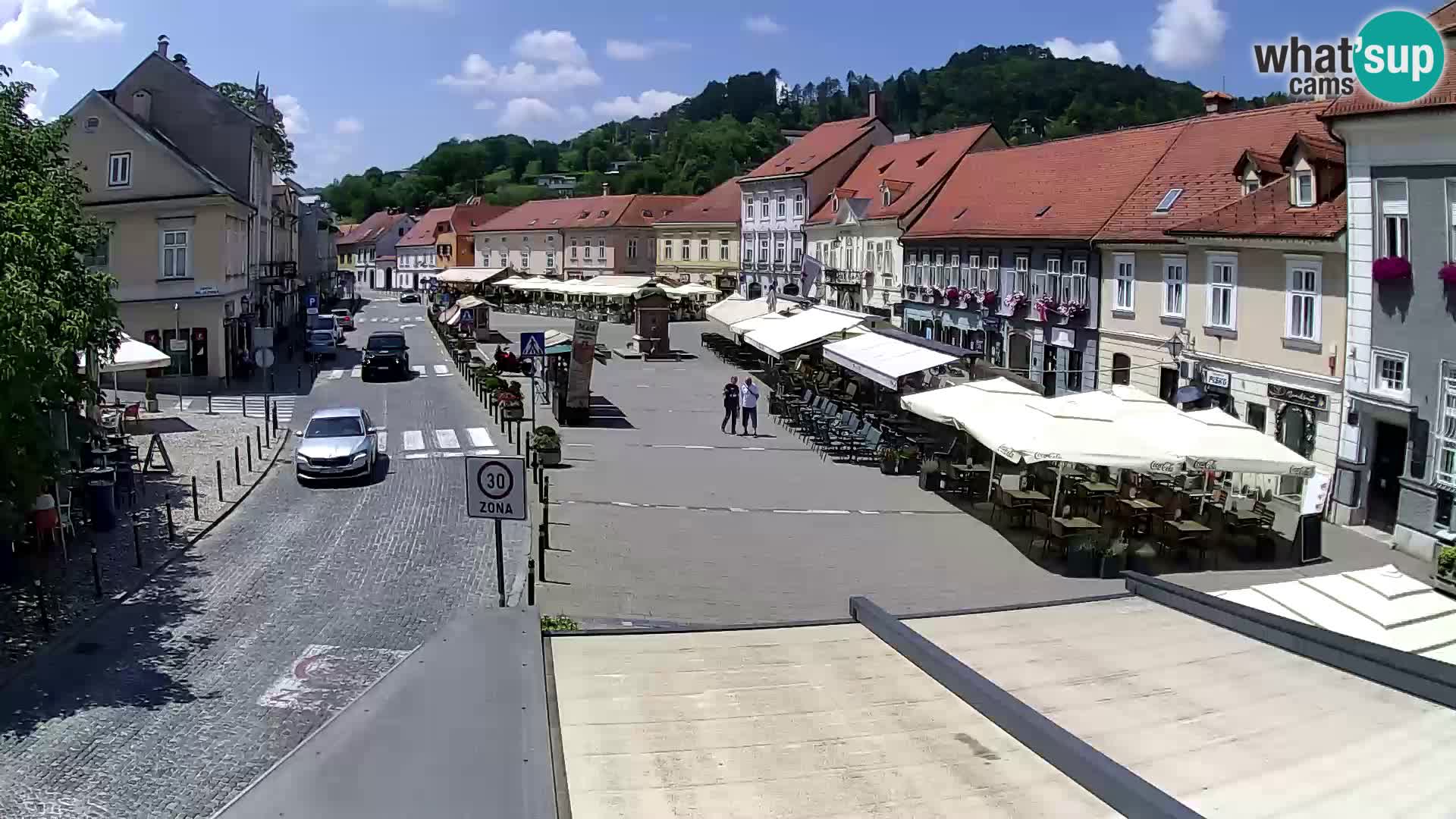 Samobor – Piazza centrale dedicata a re Tomislav