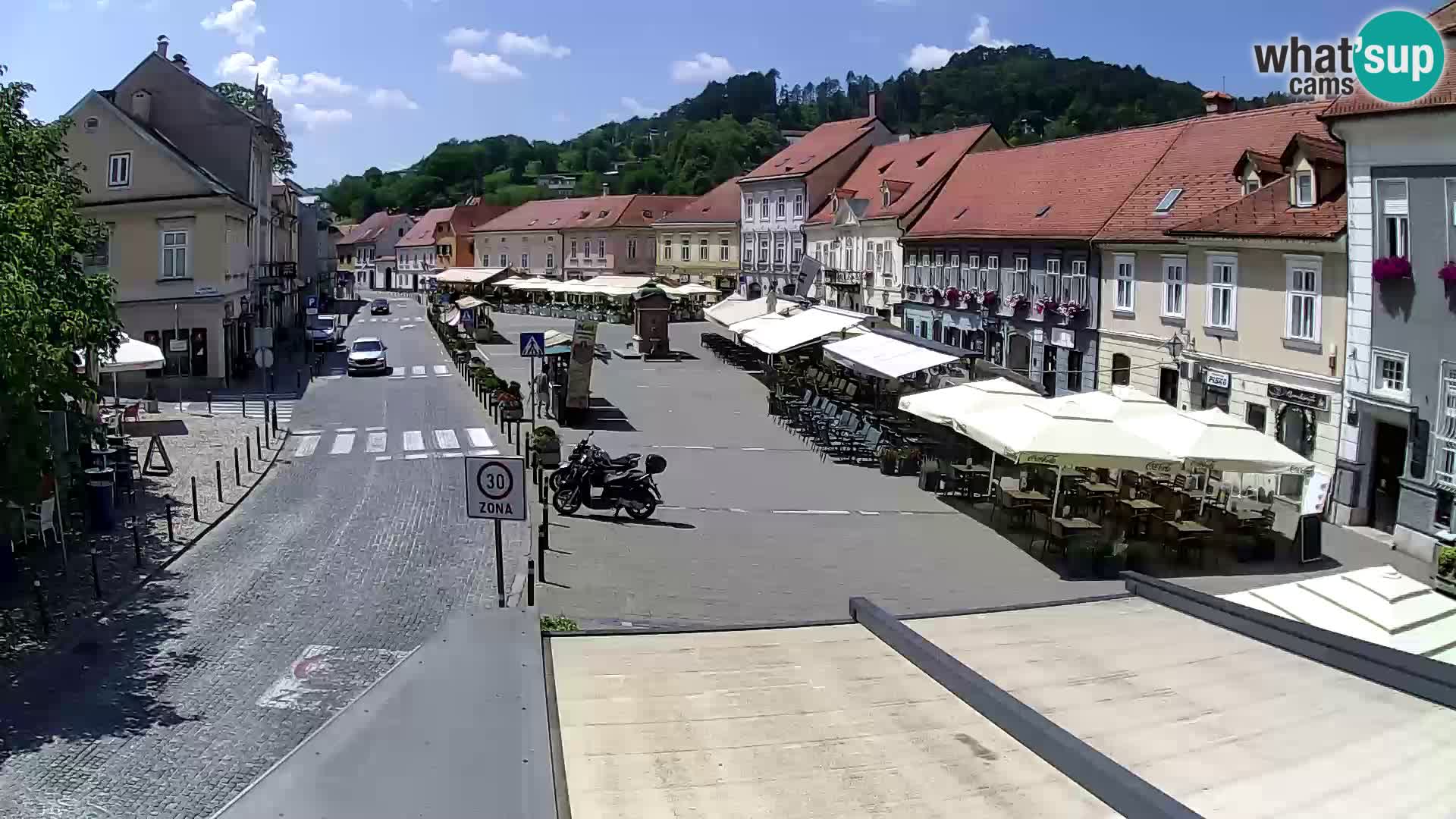 Samobor – Piazza centrale dedicata a re Tomislav