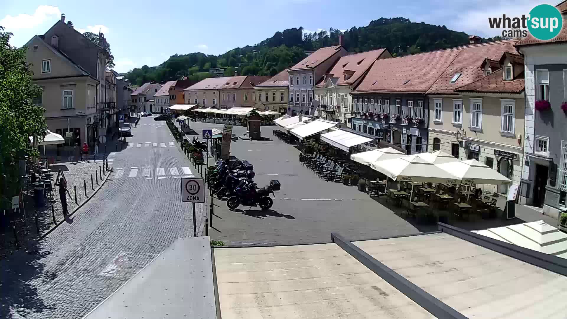 Samobor – Piazza centrale dedicata a re Tomislav