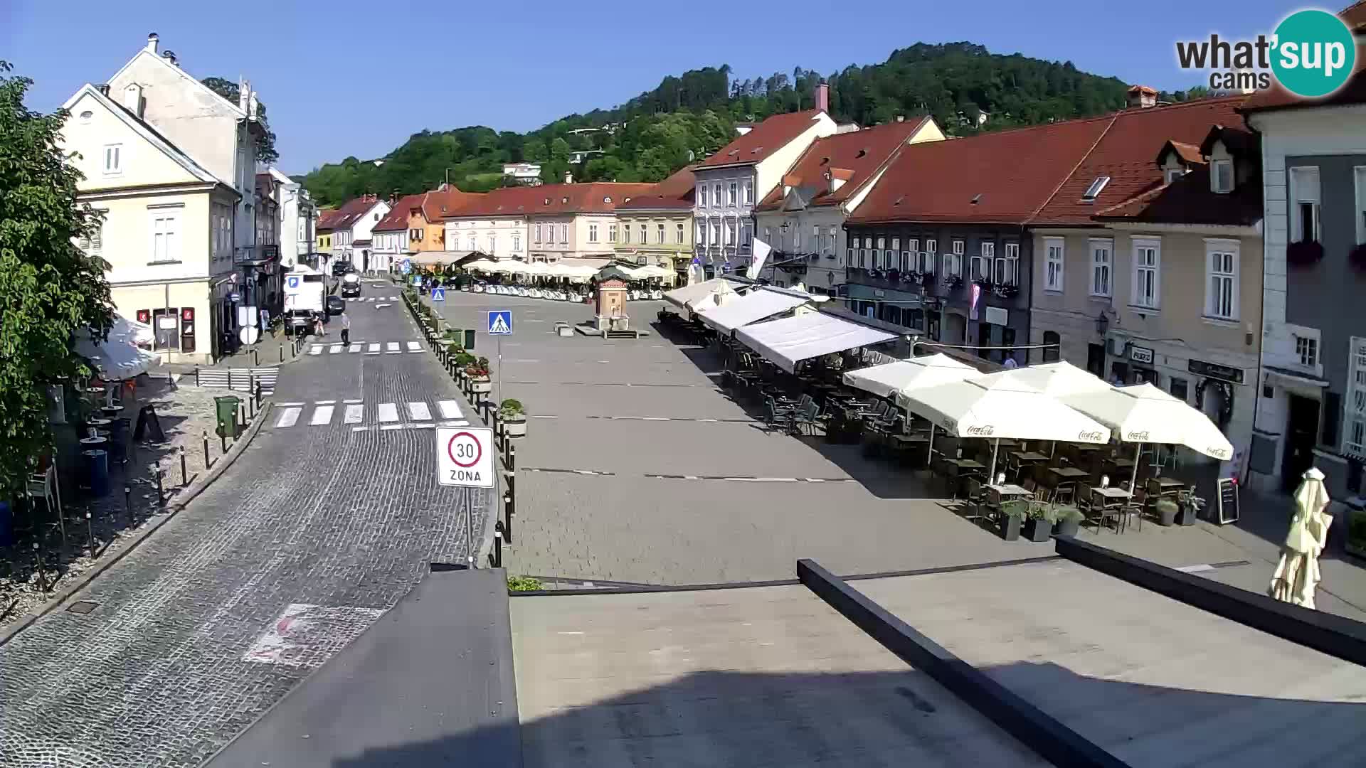 Samobor – Zentralen Platz von König Tomislav gewidmet