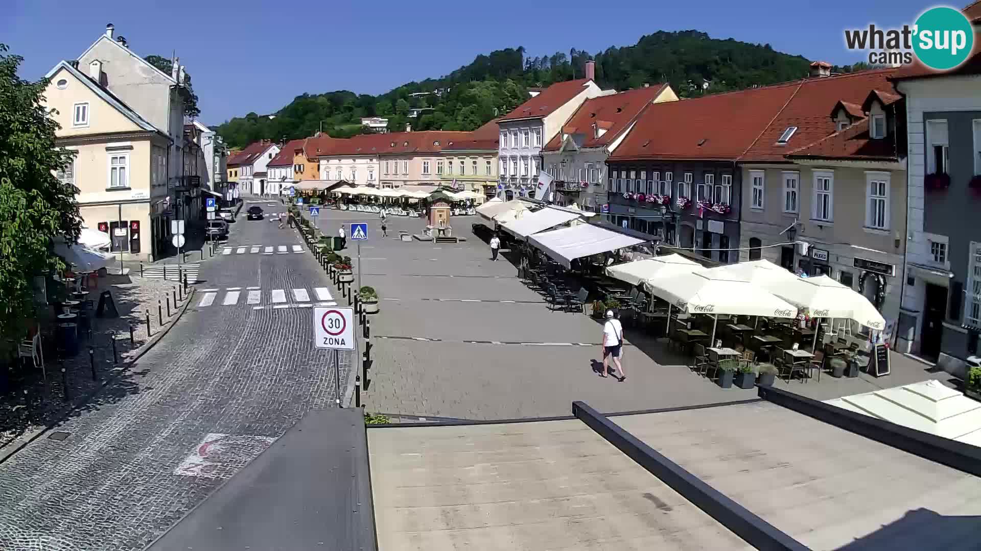 Samobor – Piazza centrale dedicata a re Tomislav