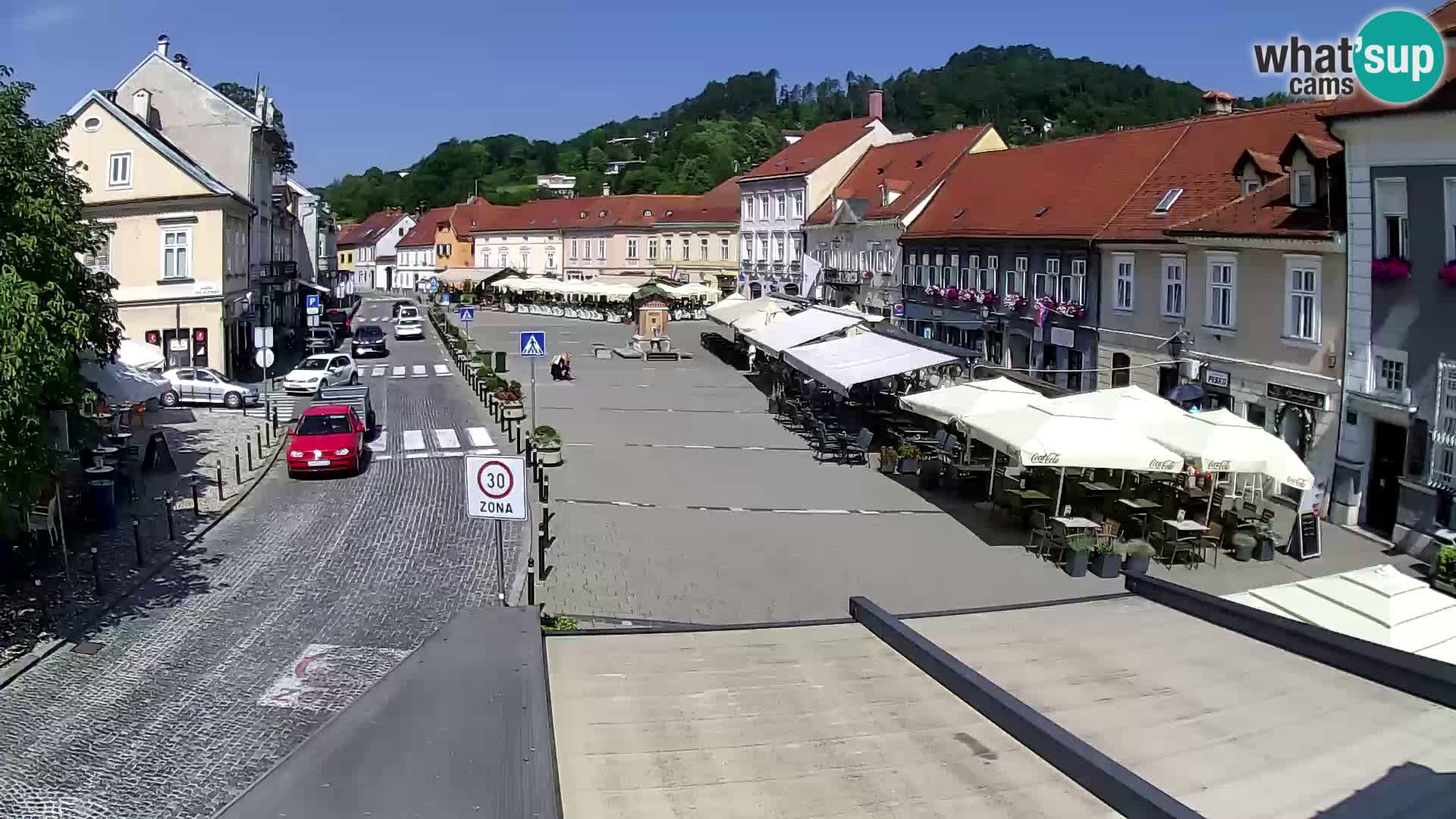 Samobor – Plaza central dedicado al rey Tomislav