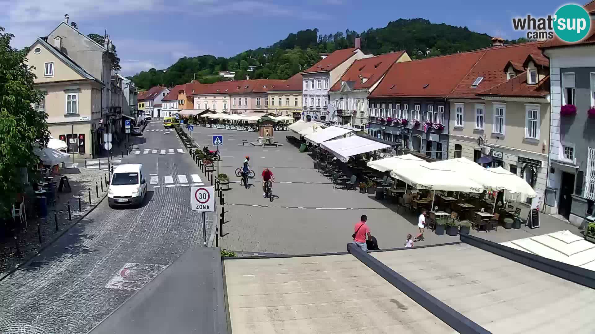 Samobor – Piazza centrale dedicata a re Tomislav