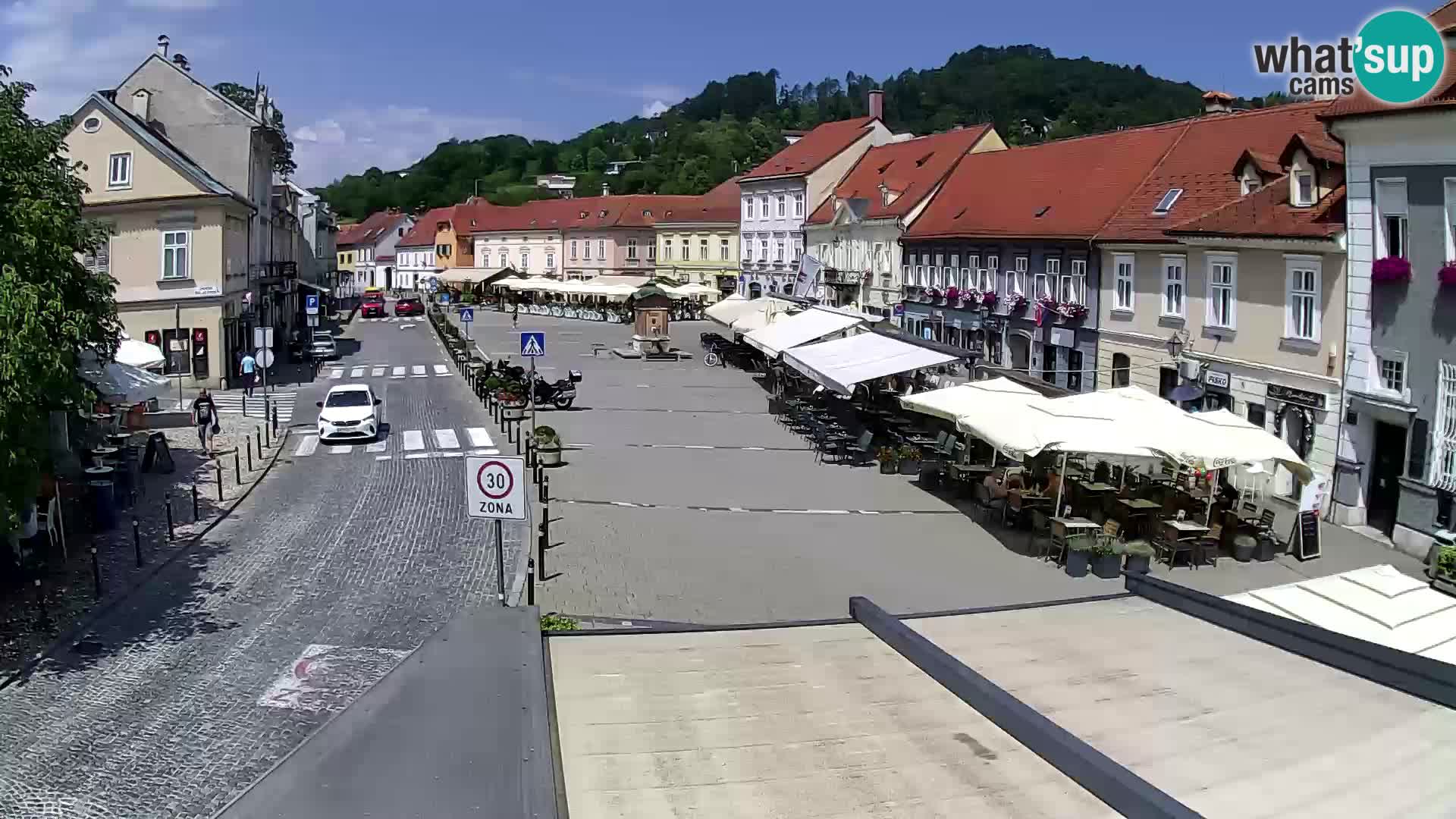 Samobor – Plaza central dedicado al rey Tomislav