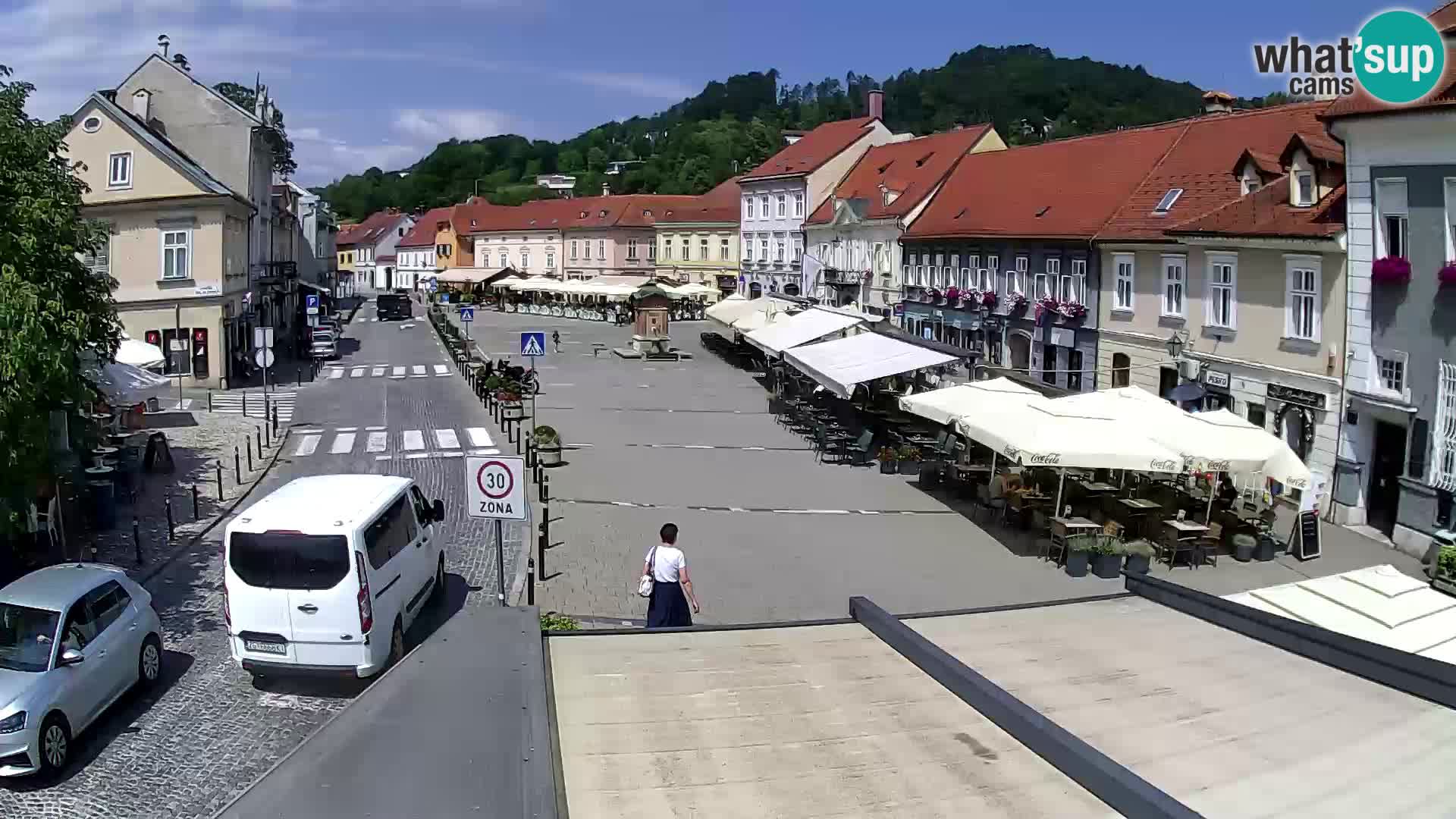 Samobor – Plaza central dedicado al rey Tomislav