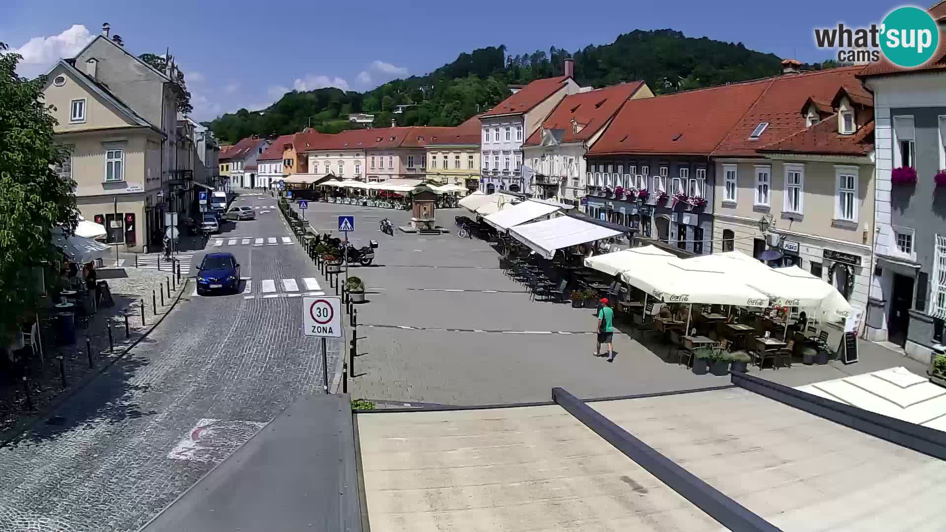 Samobor – Piazza centrale dedicata a re Tomislav