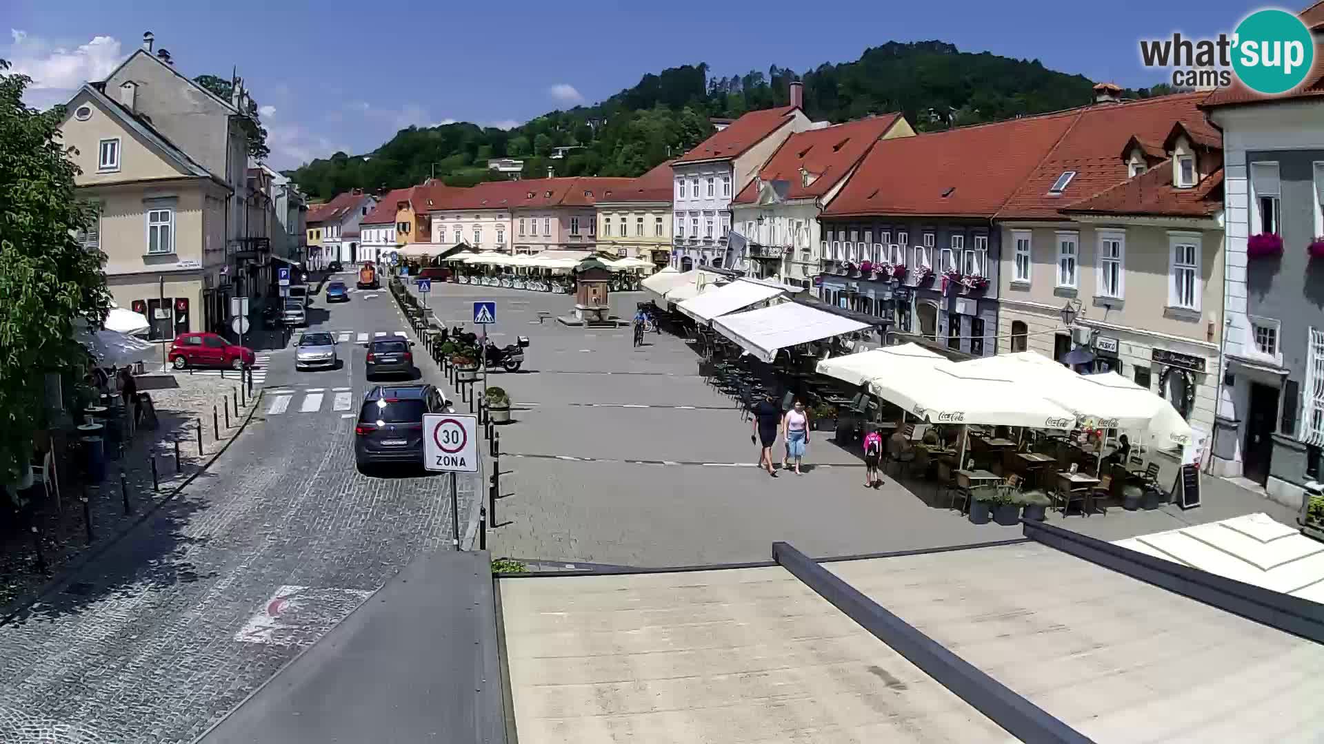 Samobor – Main square dedicated to King Tomislav