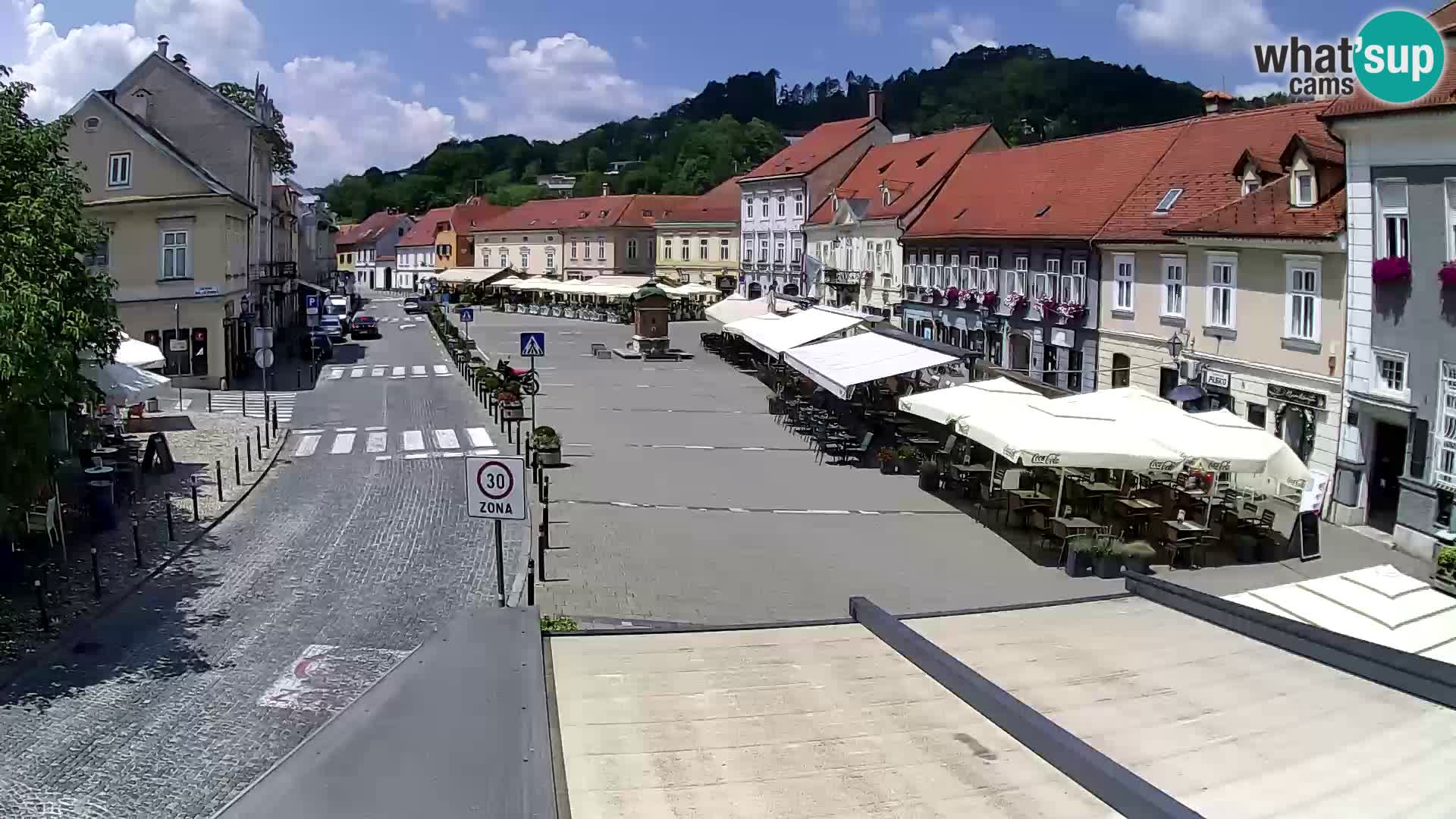 Samobor – Plaza central dedicado al rey Tomislav