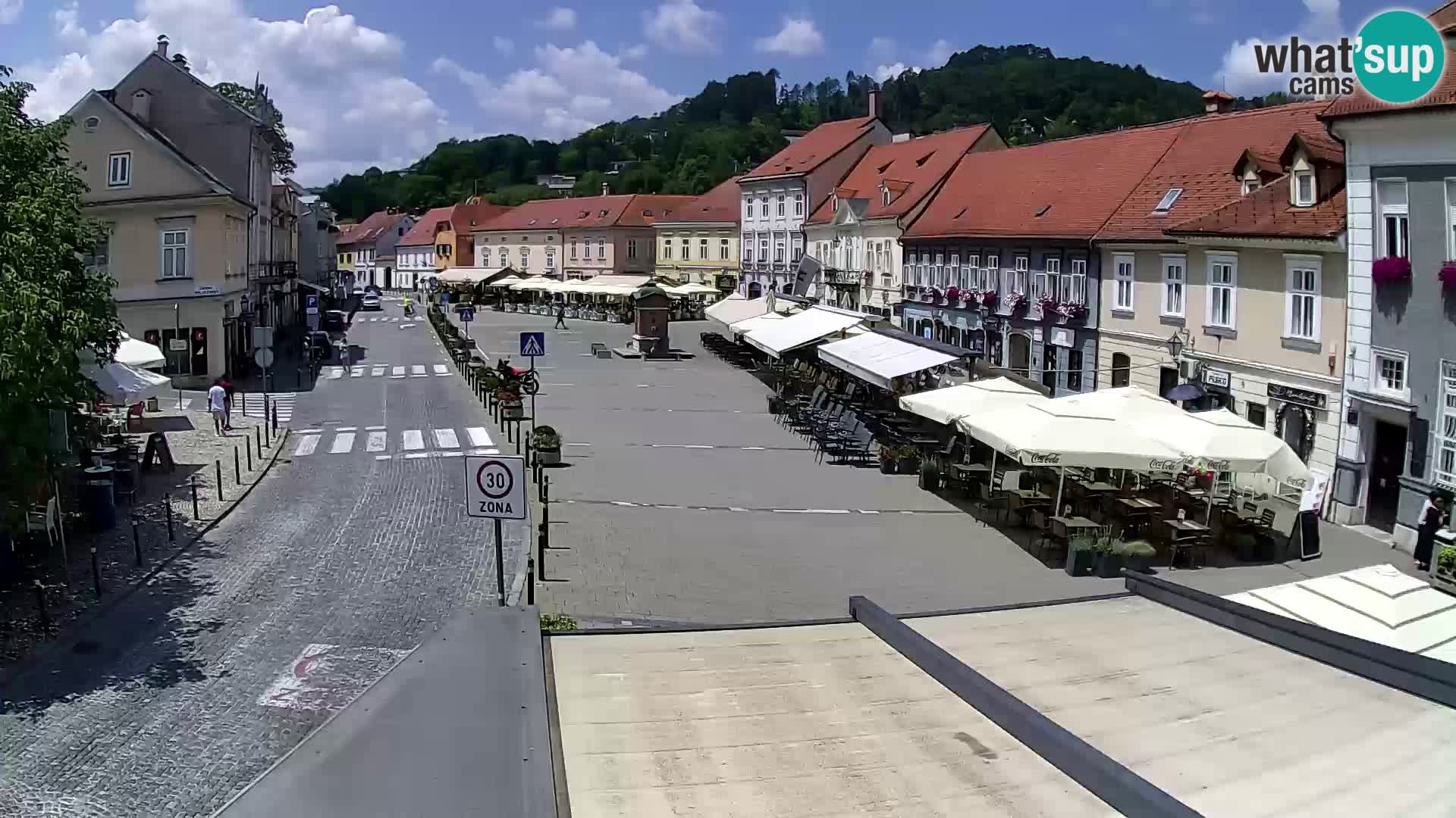 Samobor – Zentralen Platz von König Tomislav gewidmet