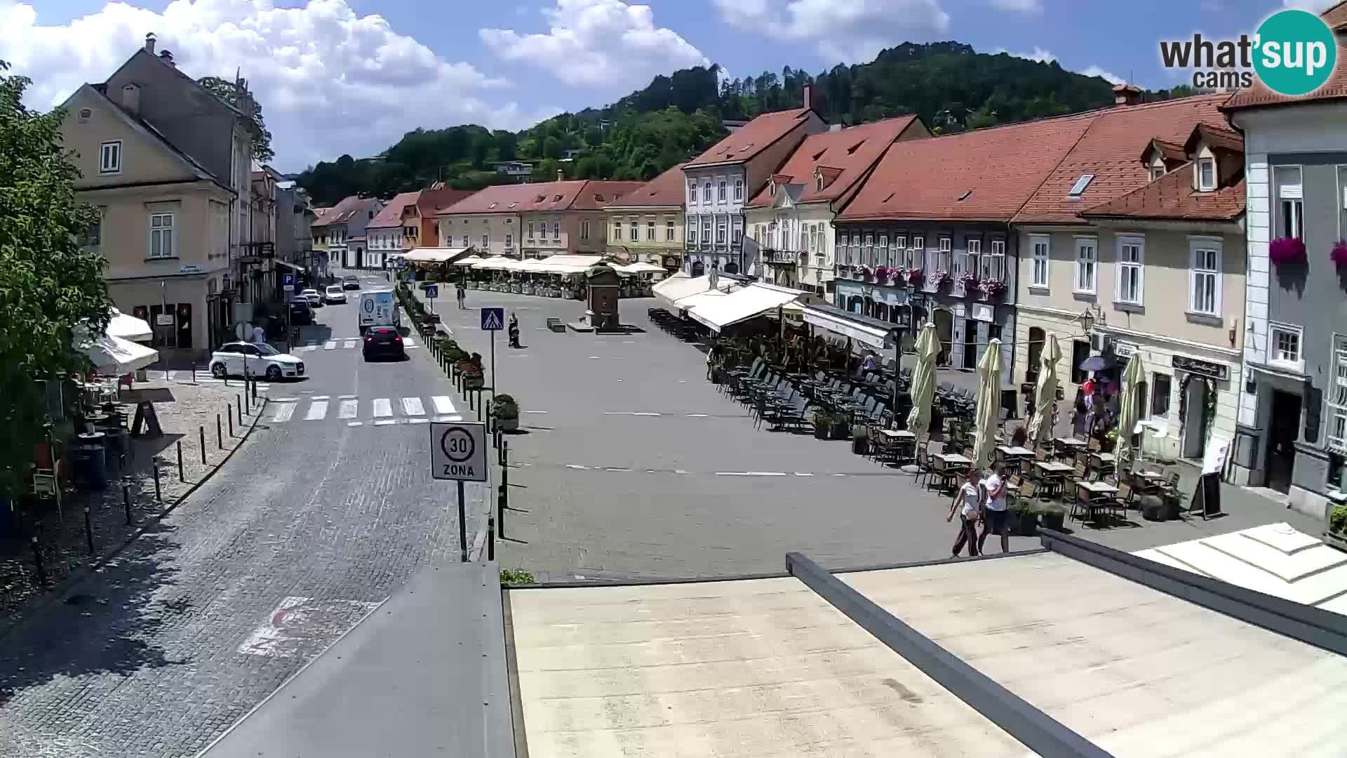 Samobor – Plaza central dedicado al rey Tomislav