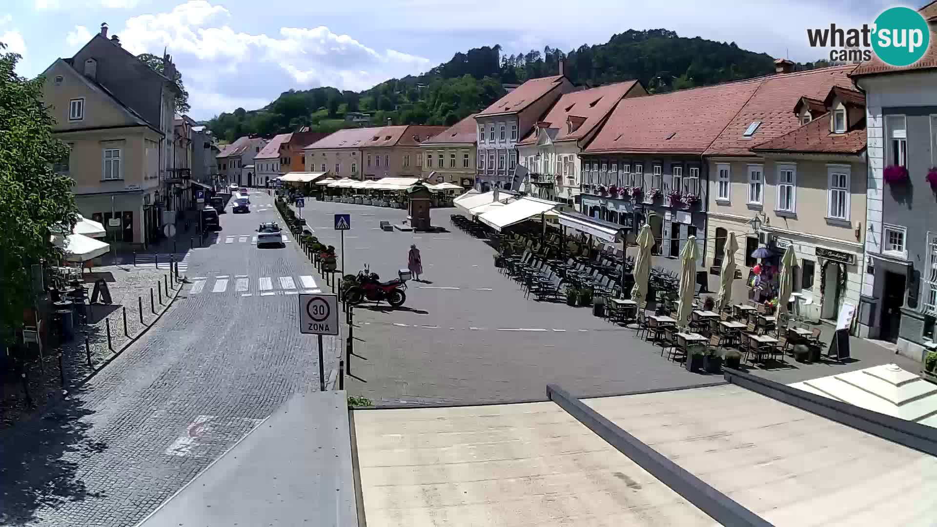 Samobor – Plaza central dedicado al rey Tomislav