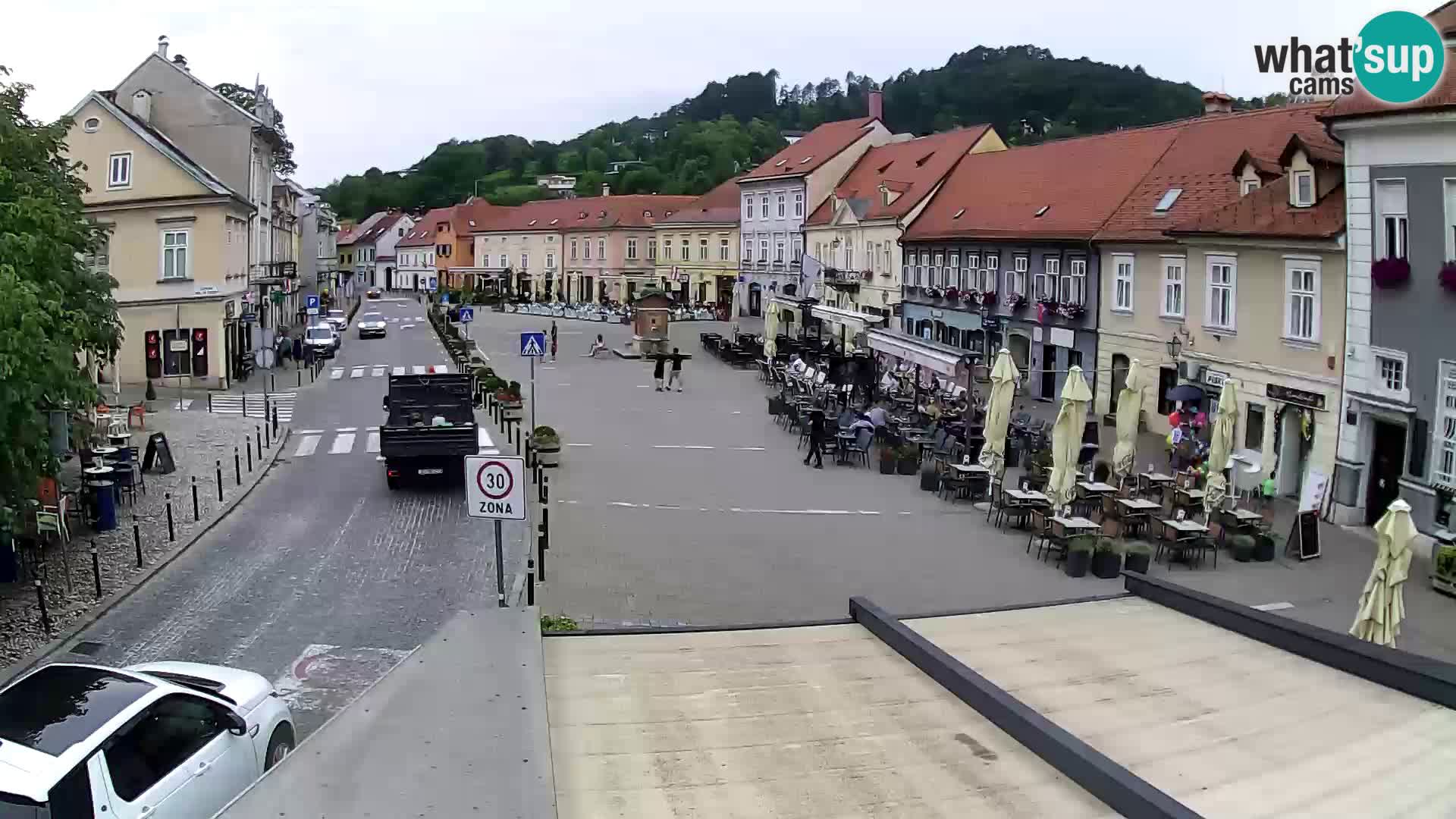 Samobor – Zentralen Platz von König Tomislav gewidmet