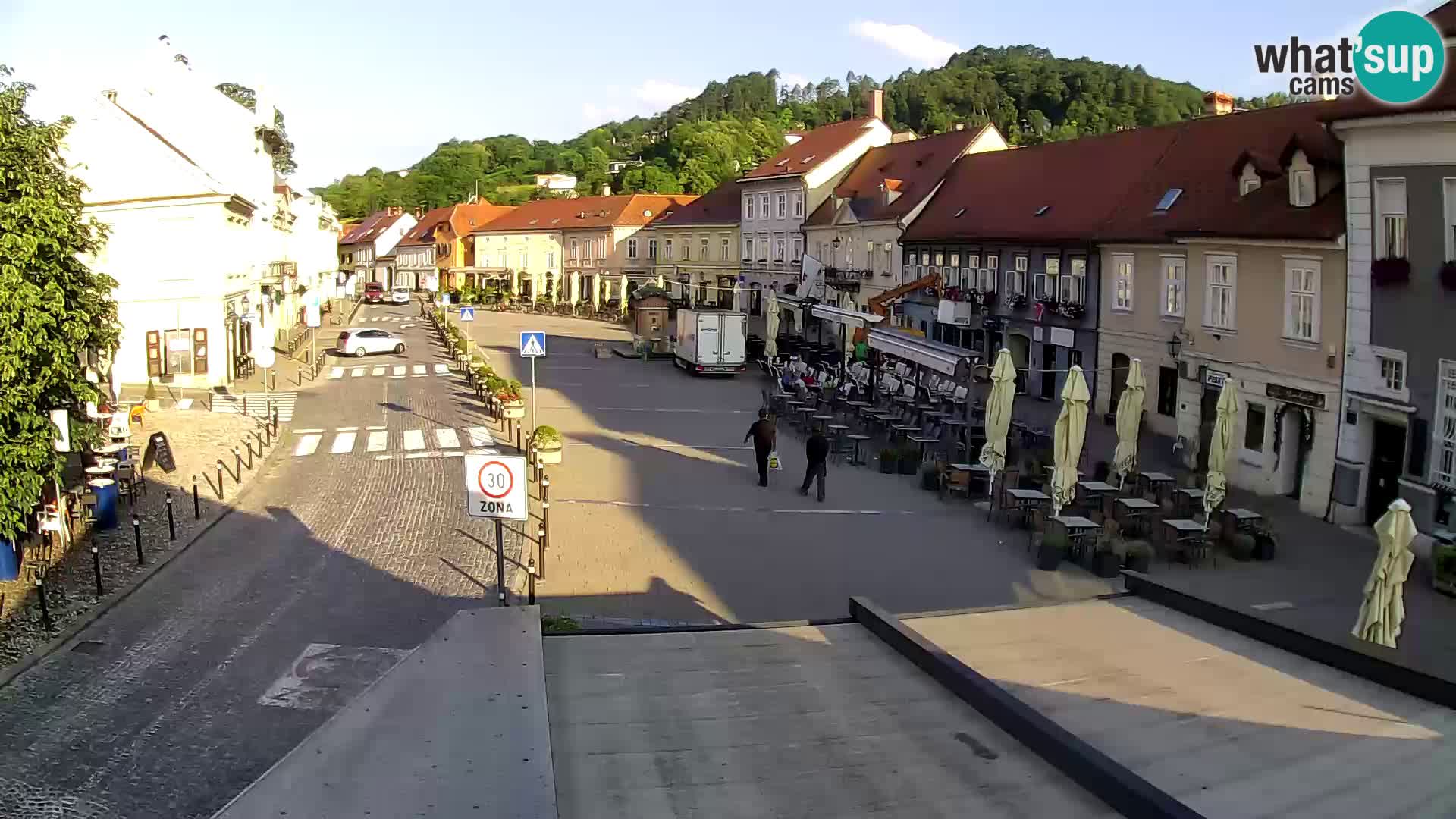 Samobor – Plaza central dedicado al rey Tomislav