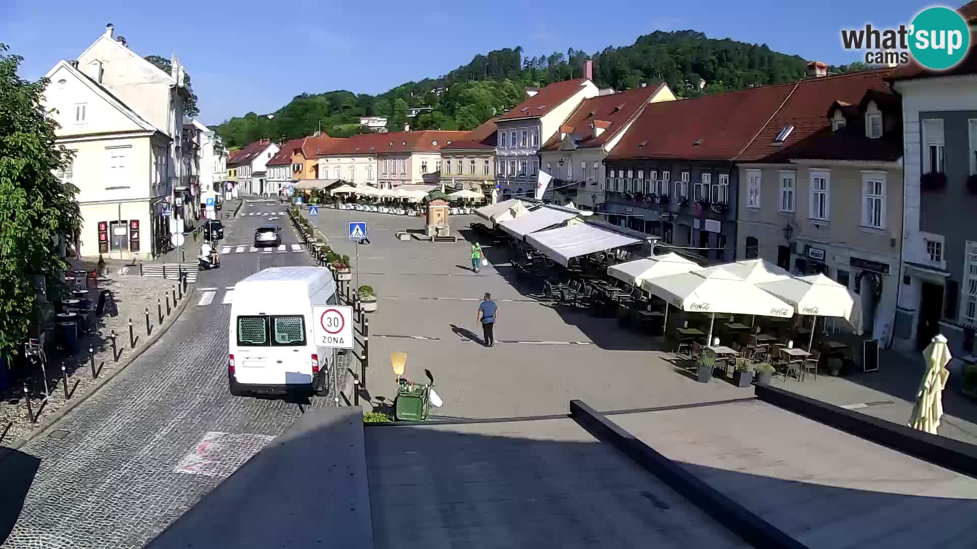 Samobor – Piazza centrale dedicata a re Tomislav
