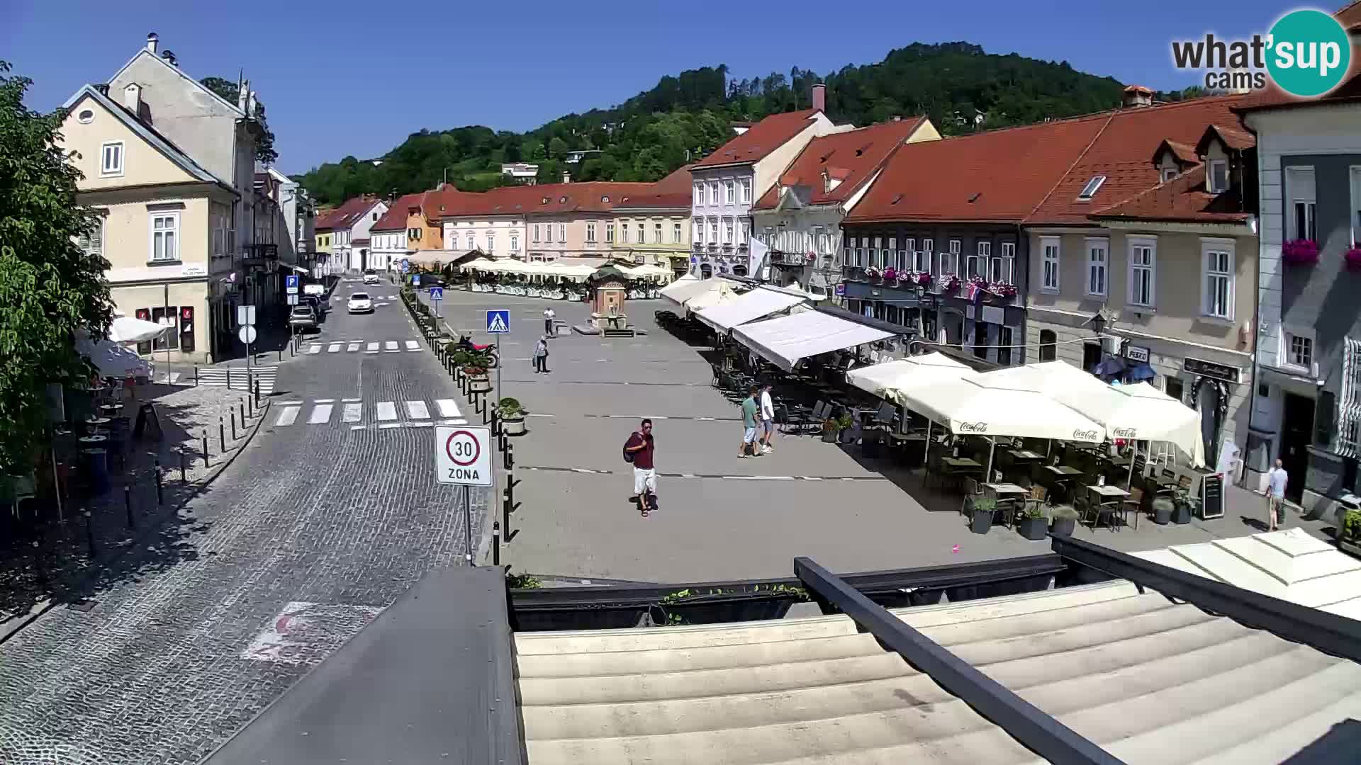 Samobor – Plaza central dedicado al rey Tomislav