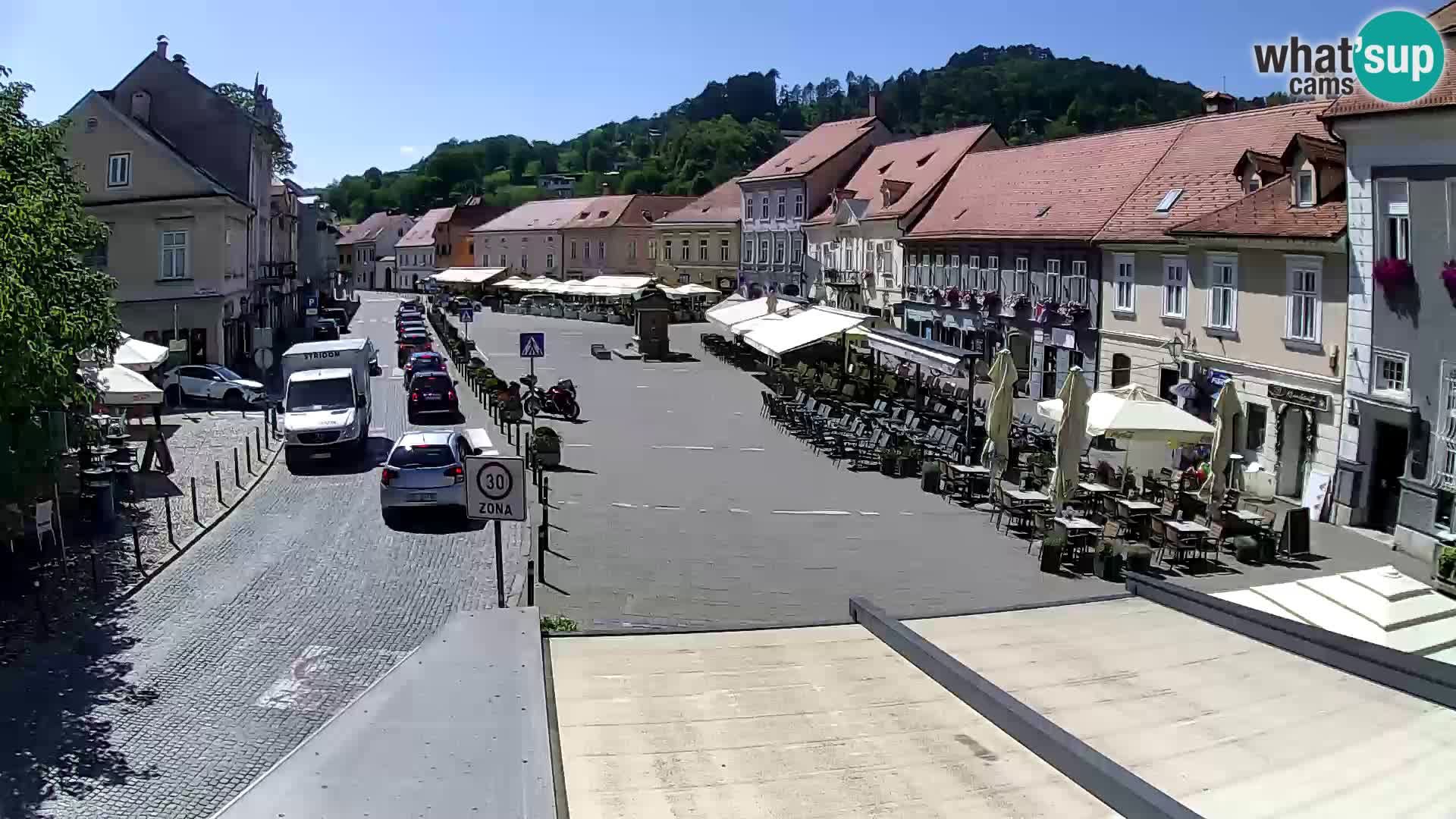 Samobor – Piazza centrale dedicata a re Tomislav