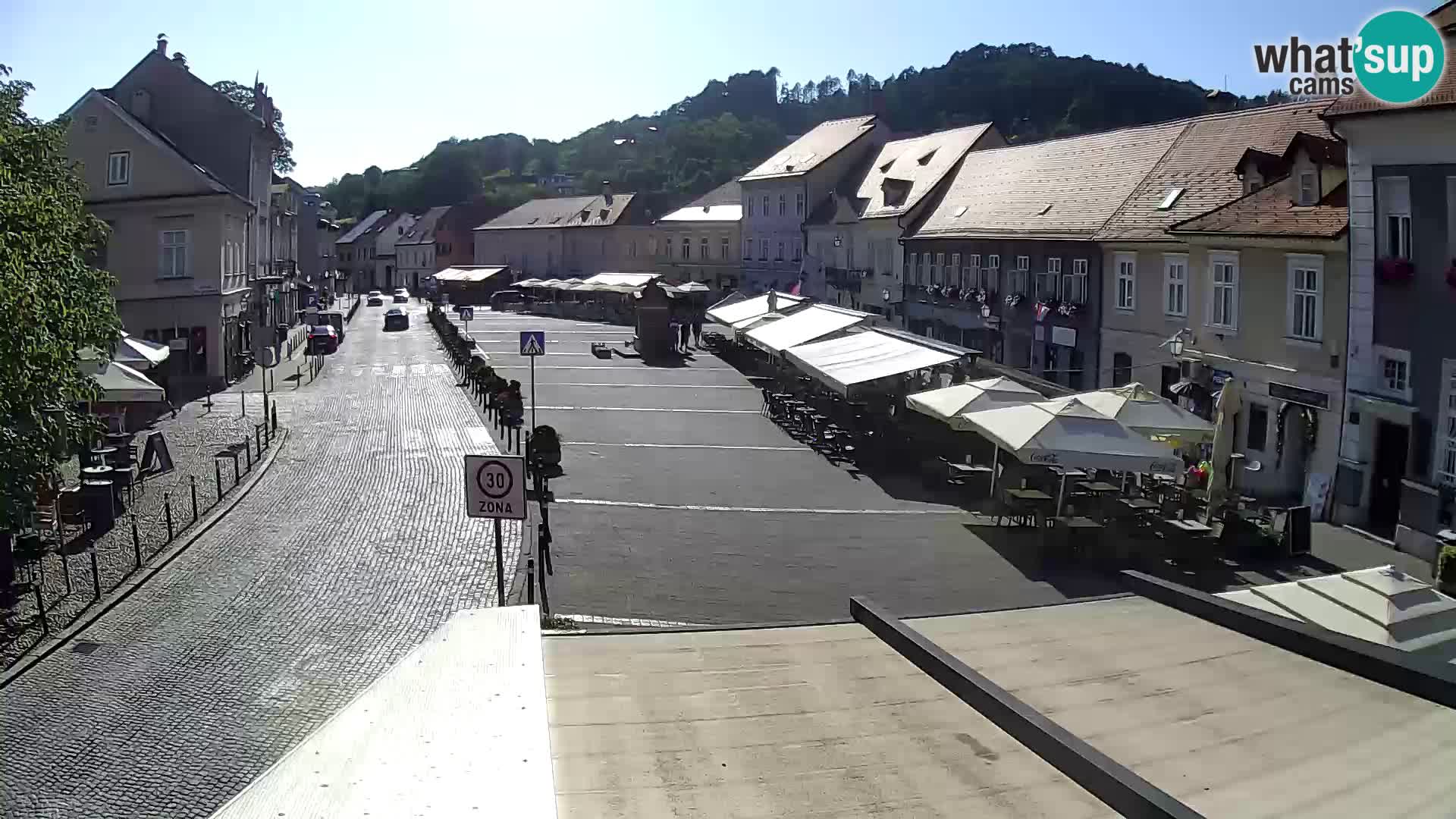 Samobor – Piazza centrale dedicata a re Tomislav