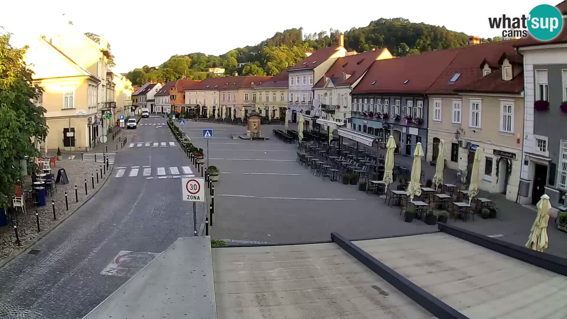 Samobor – Plaza central dedicado al rey Tomislav