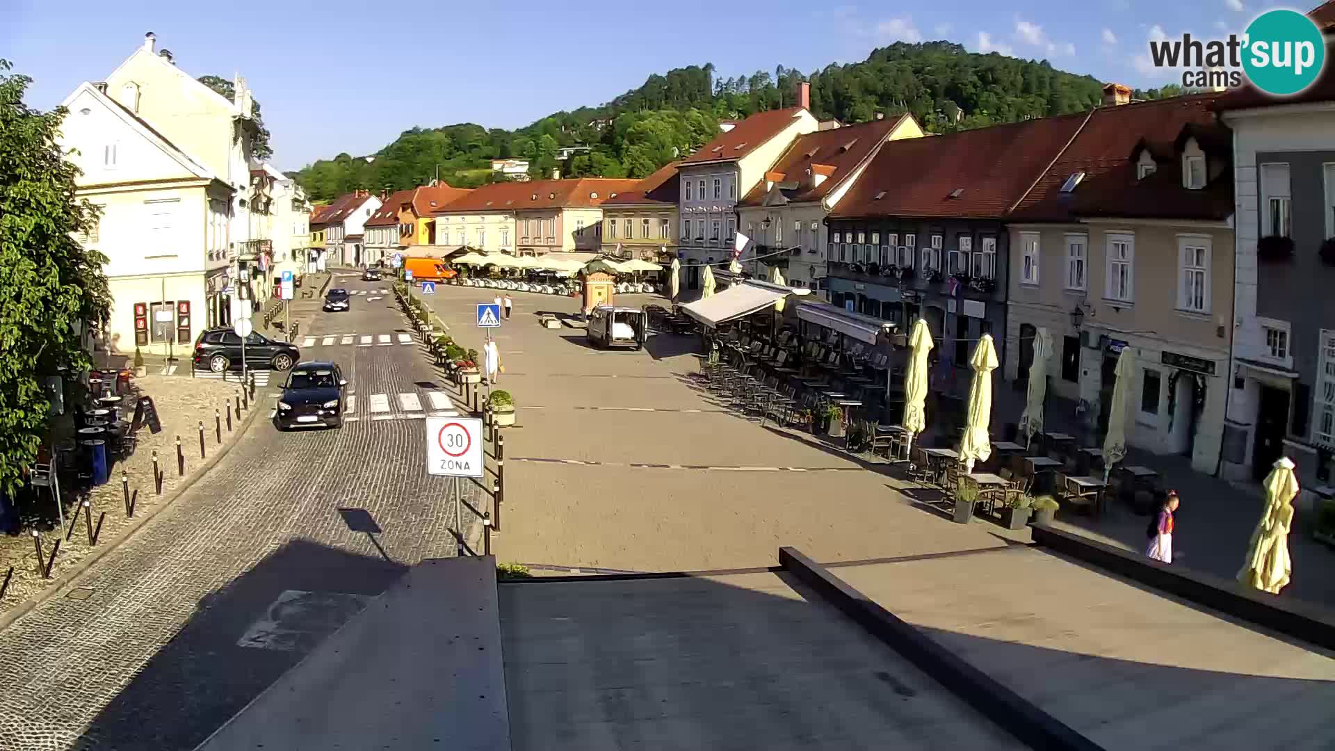 Samobor – Plaza central dedicado al rey Tomislav