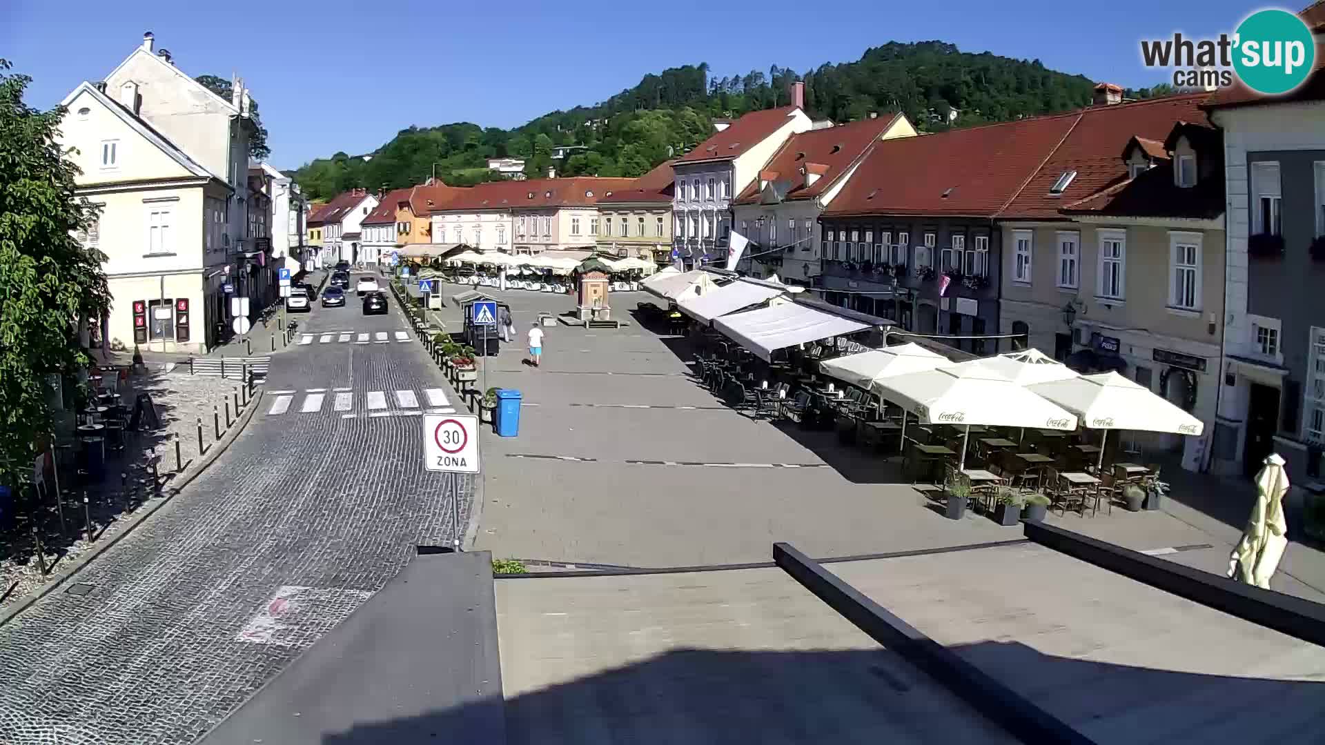 Samobor – Main square dedicated to King Tomislav