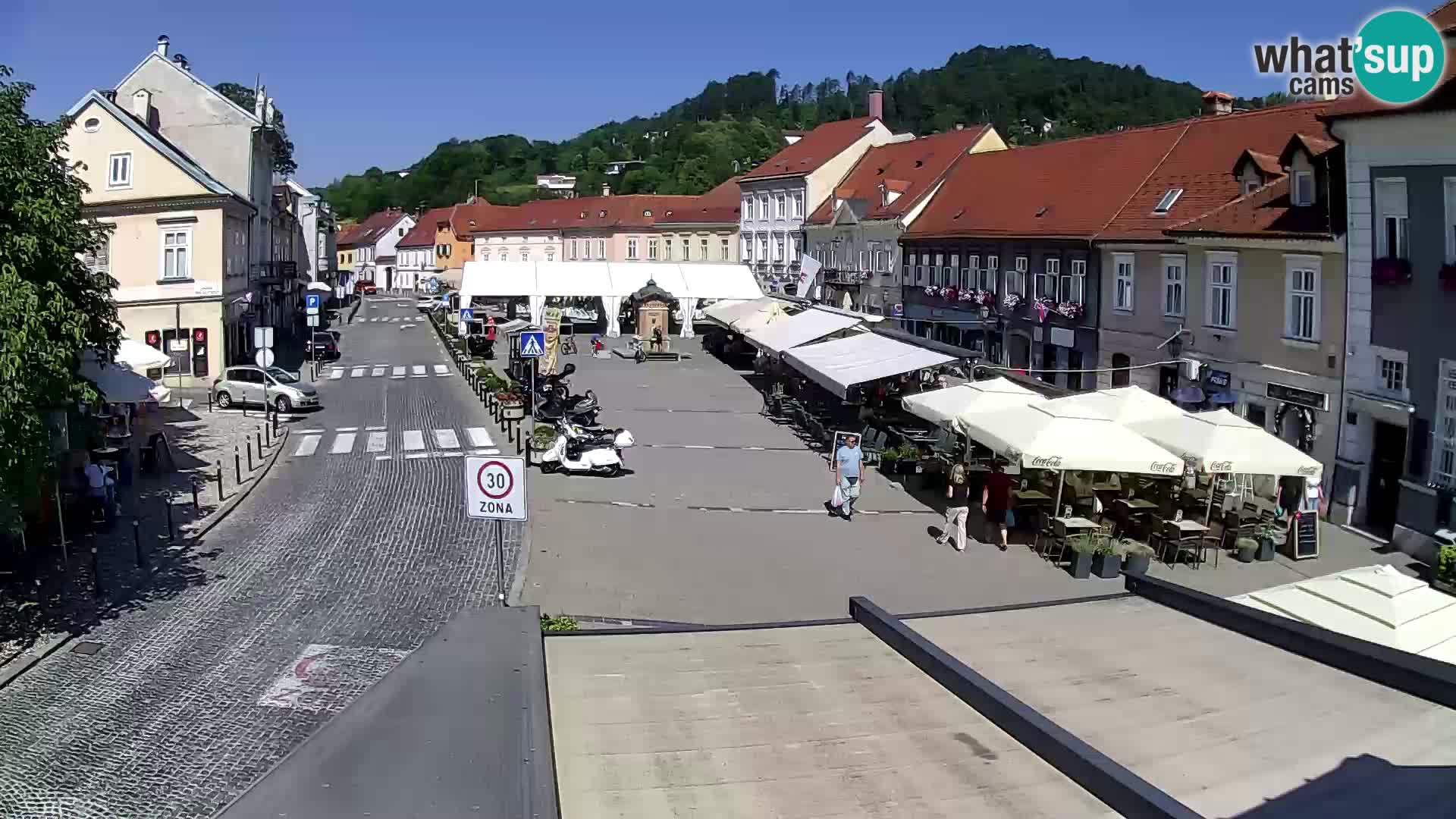Samobor – Zentralen Platz von König Tomislav gewidmet