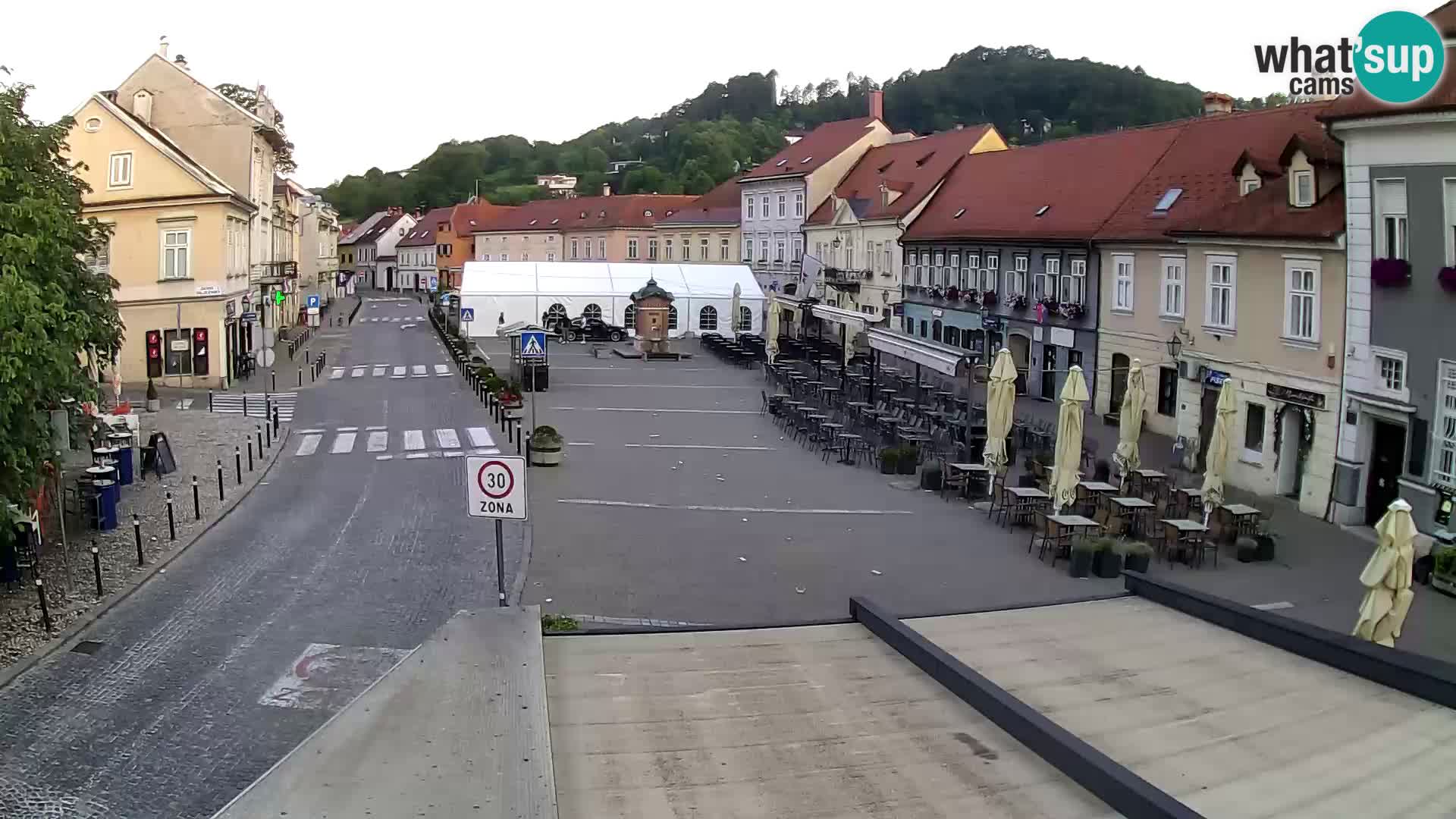Samobor – Zentralen Platz von König Tomislav gewidmet