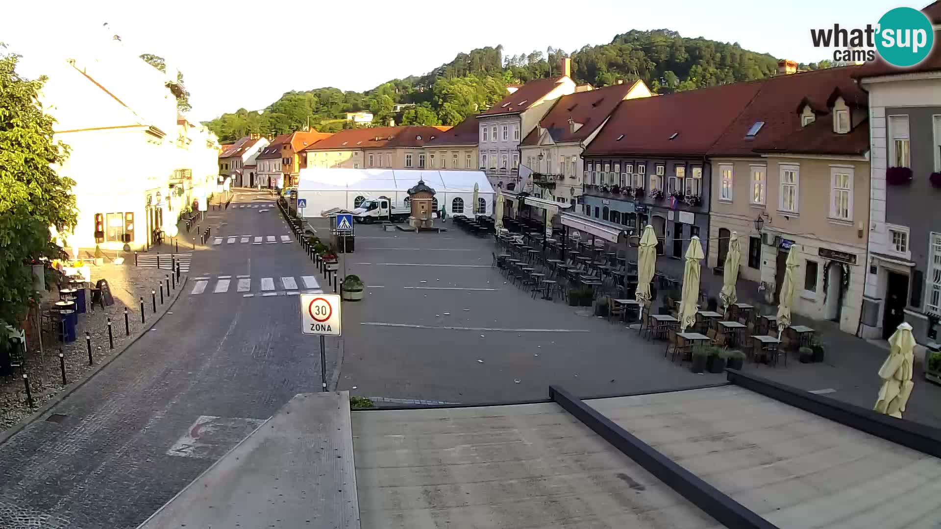 Samobor – Piazza centrale dedicata a re Tomislav