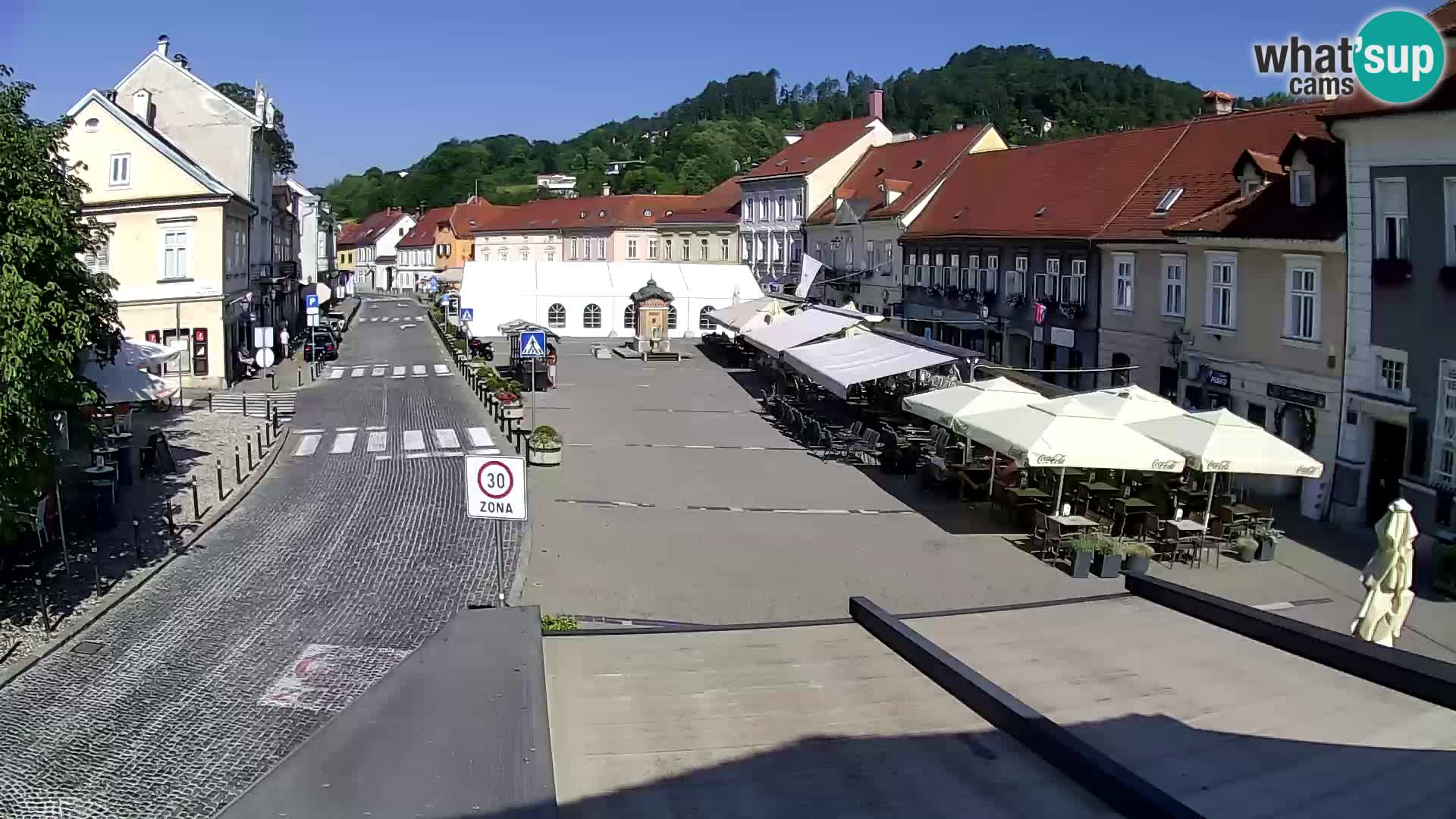 Samobor – Main square dedicated to King Tomislav