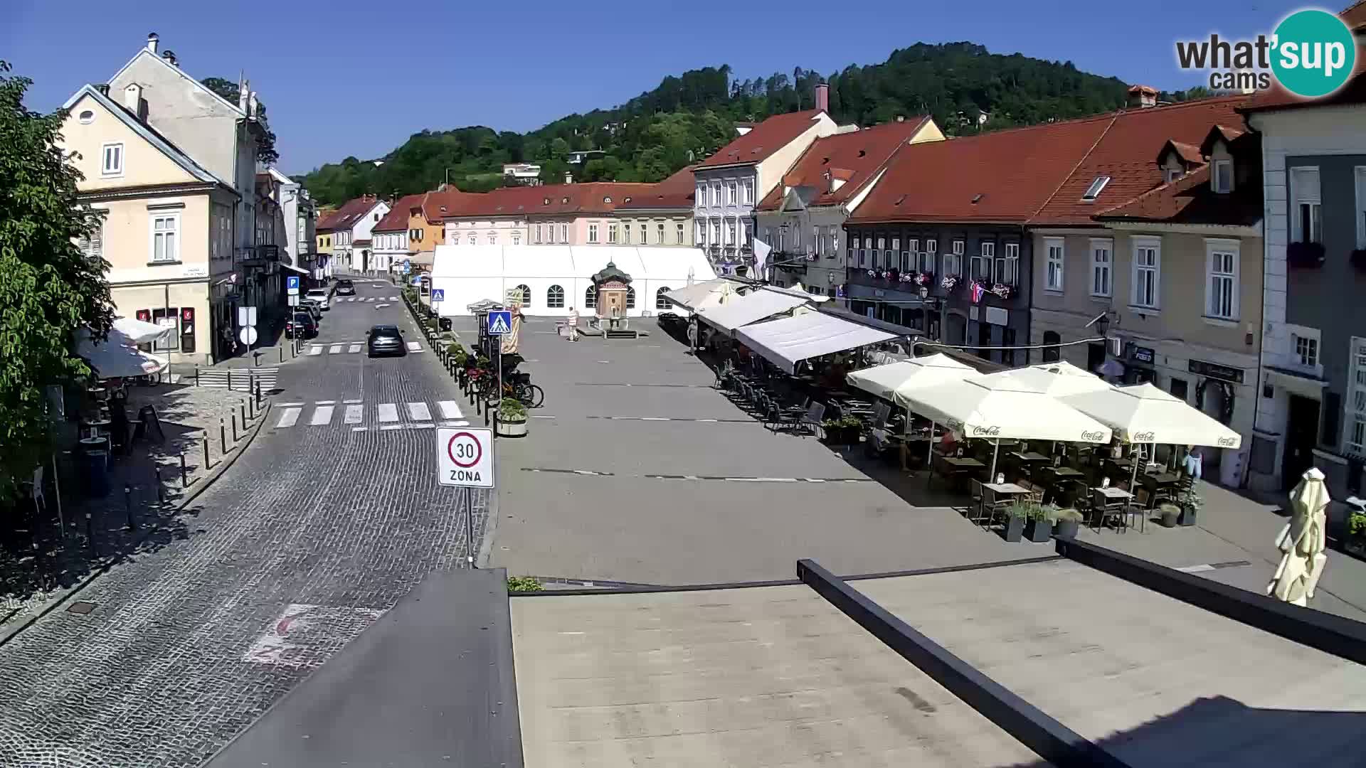Samobor – Main square dedicated to King Tomislav